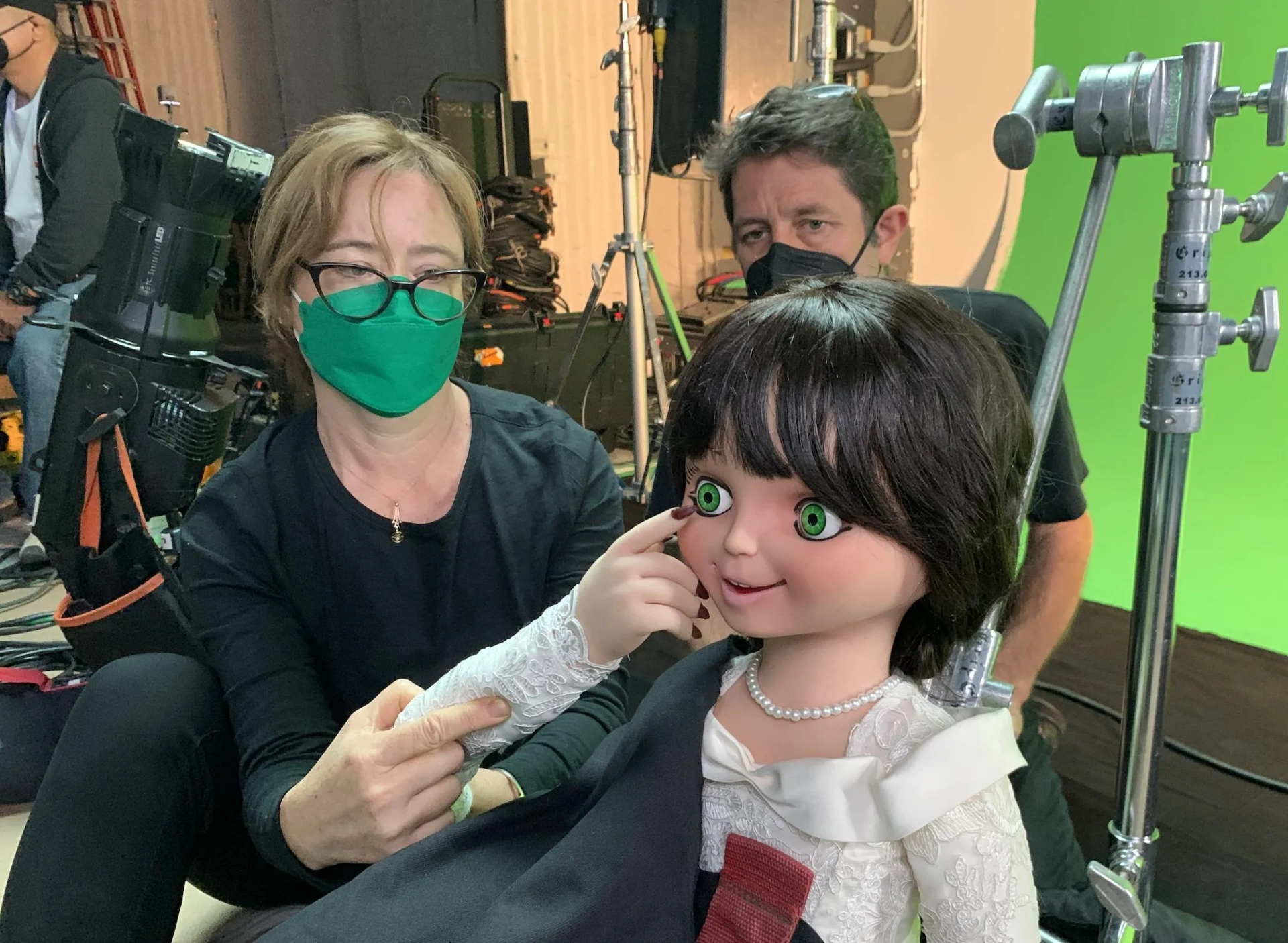 Peter A. Chevako and Elizabeth Rainey in Chucky (2021)