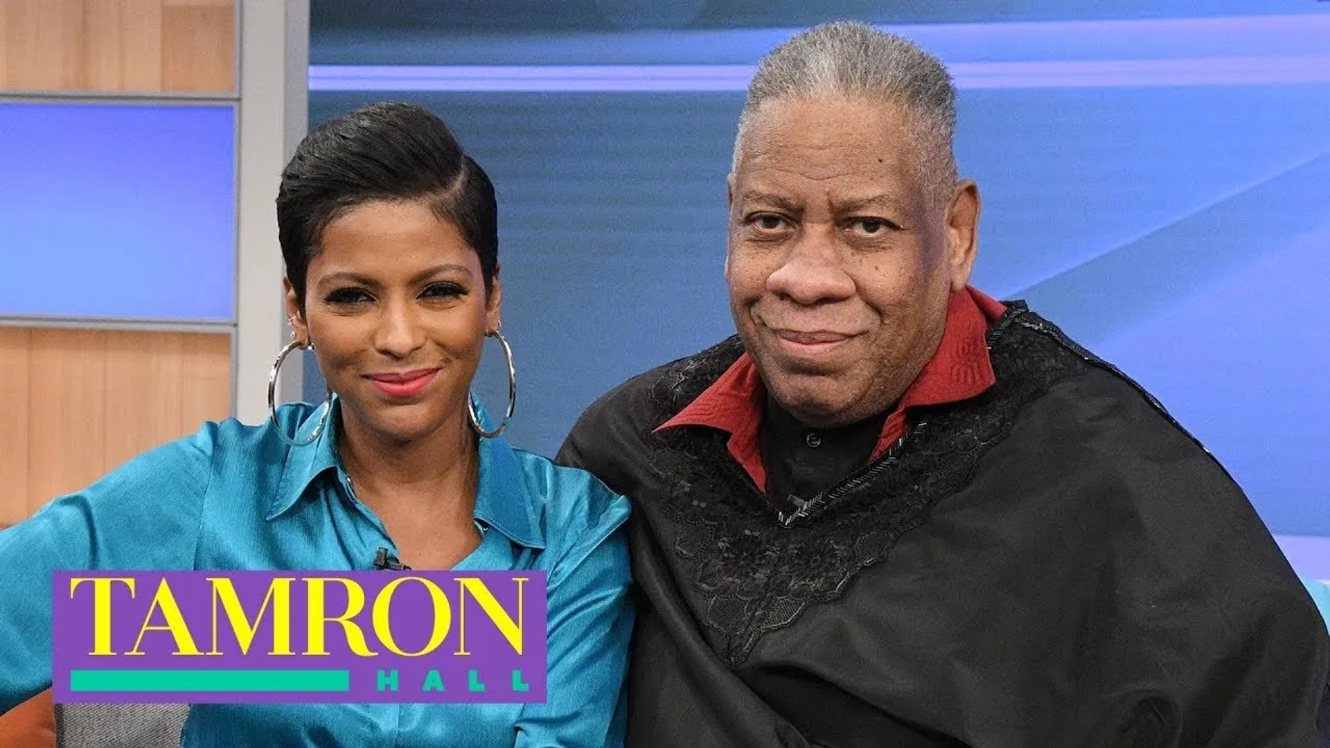 André Leon Talley and Tamron Hall in Tamron Hall (2019)