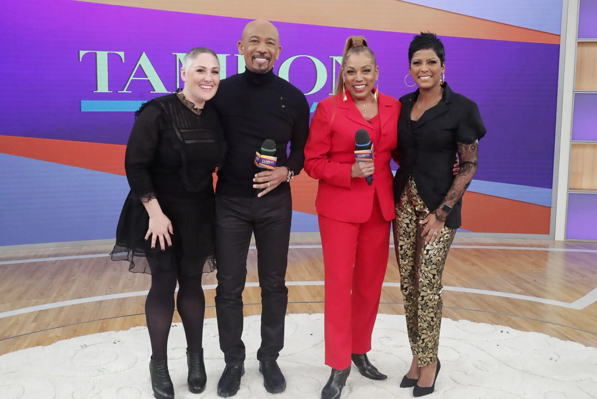 Ricki Lake, Rolonda Watts, Montel Williams, and Tamron Hall in Tamron Hall (2019)