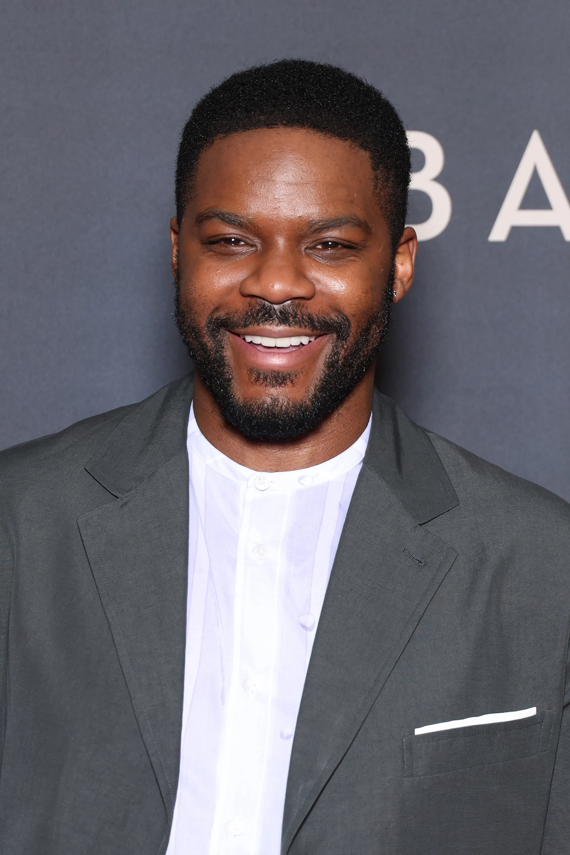 Jovan Adepo at an event for Babylon (2022)