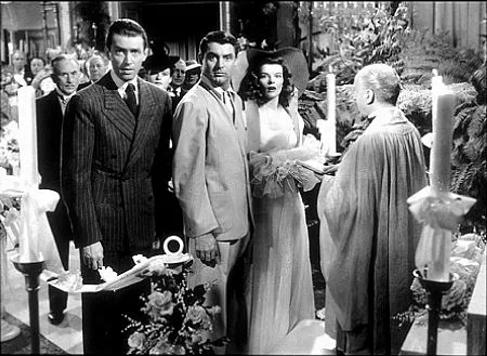 12011-1 James Stewart, Cary Grant, Katharine Hepburn in "The Philadelphia Story" 1940 MGM