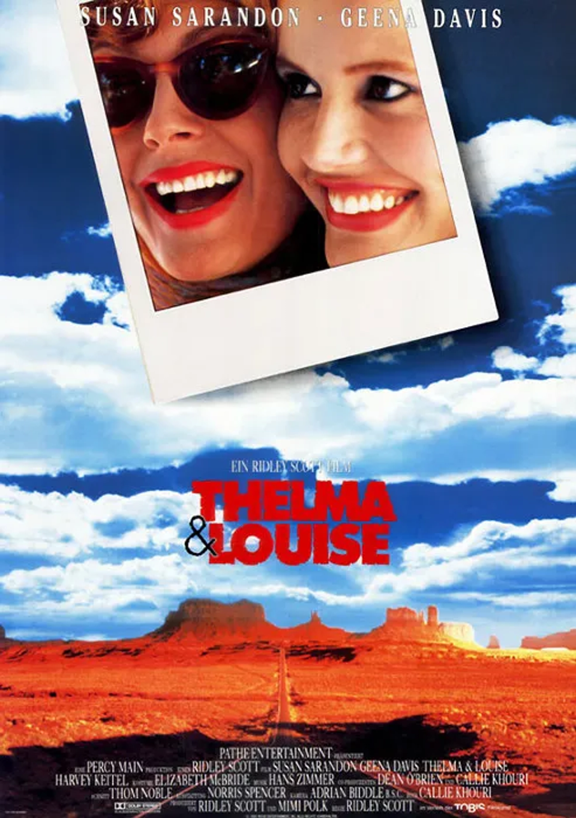 Geena Davis and Susan Sarandon in Thelma & Louise (1991)