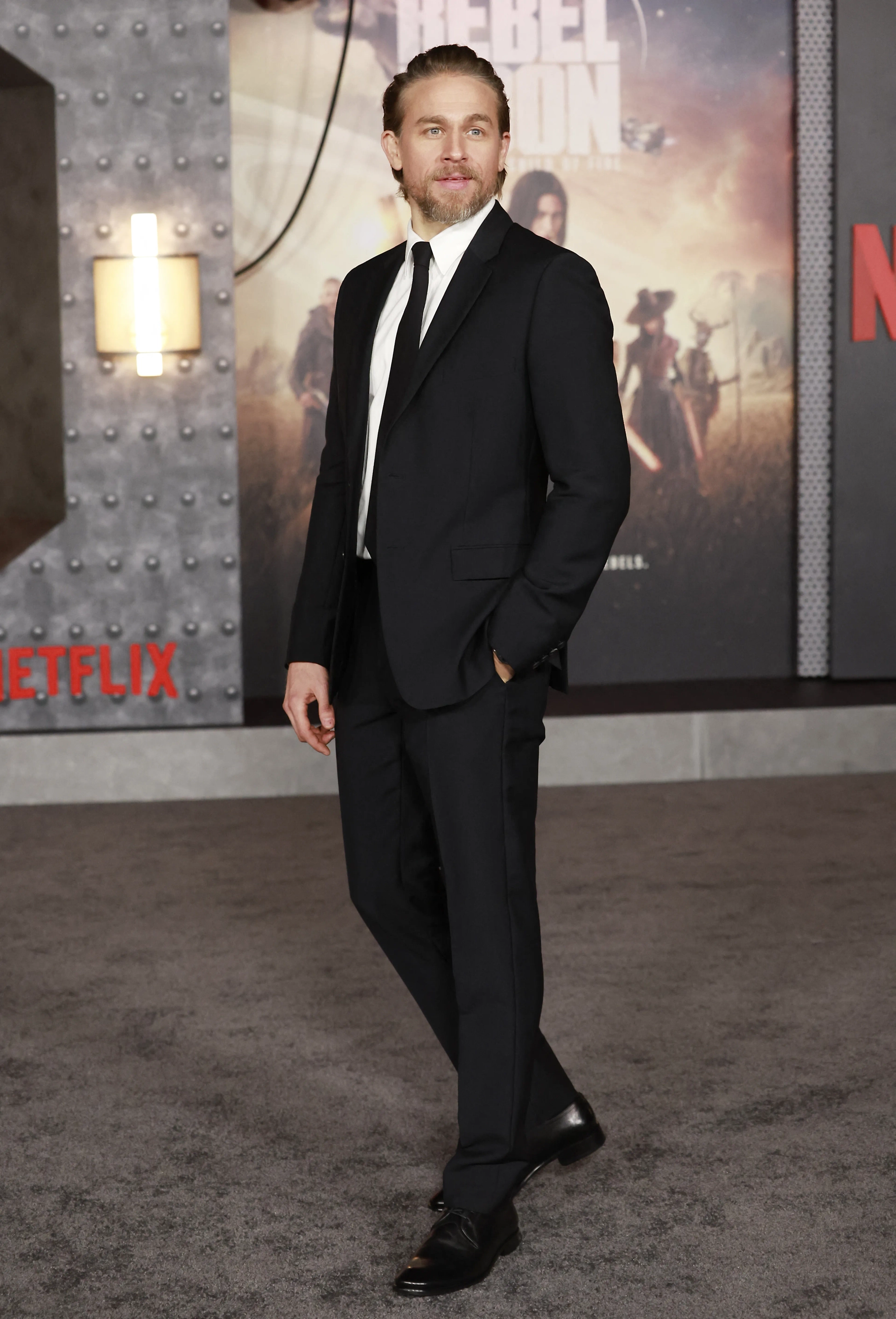 Charlie Hunnam at an event for Rebel Moon - Part One: A Child of Fire (2023)