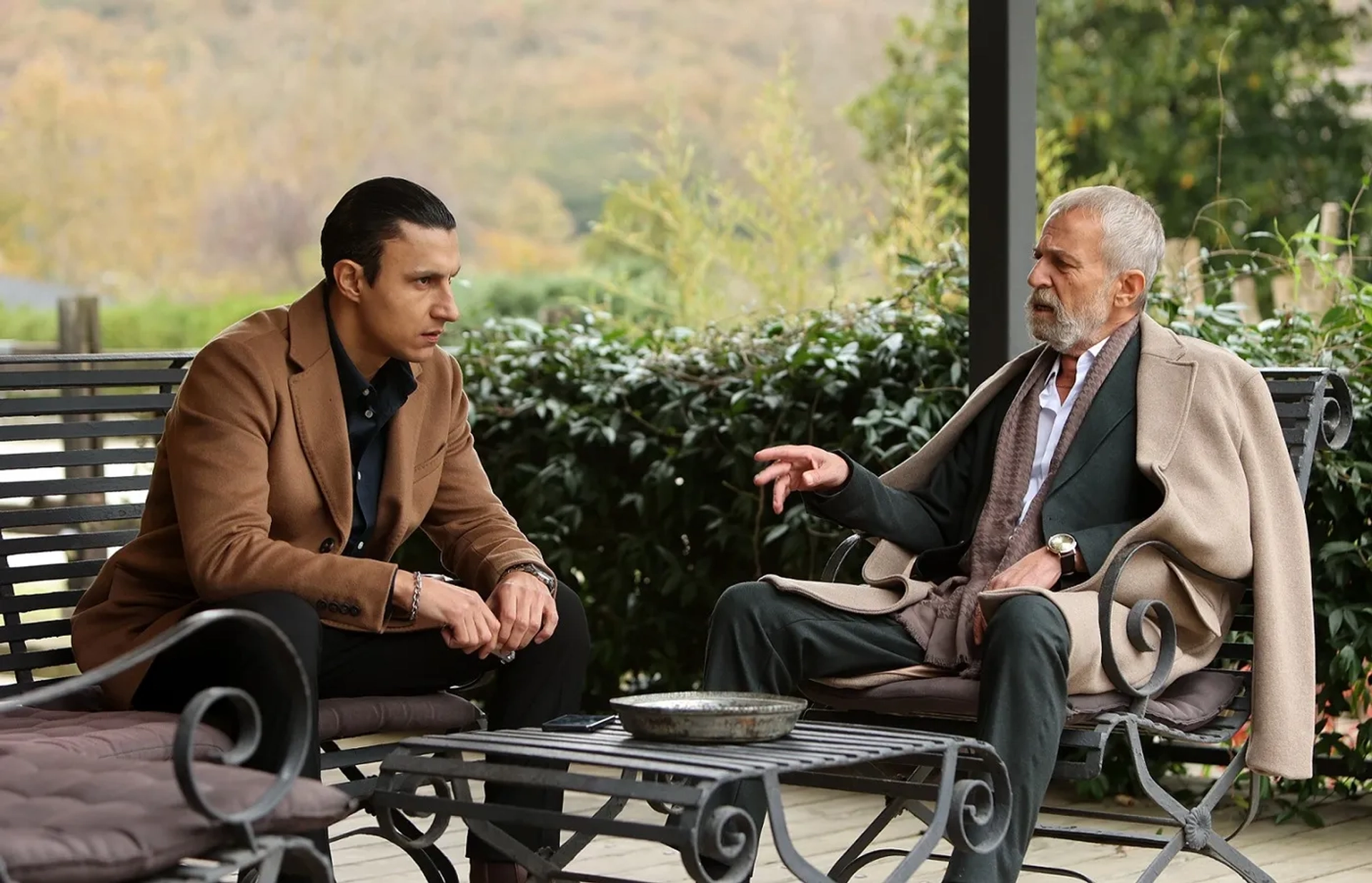 Musa Uzunlar and Alper Çankaya in The Family (2023)