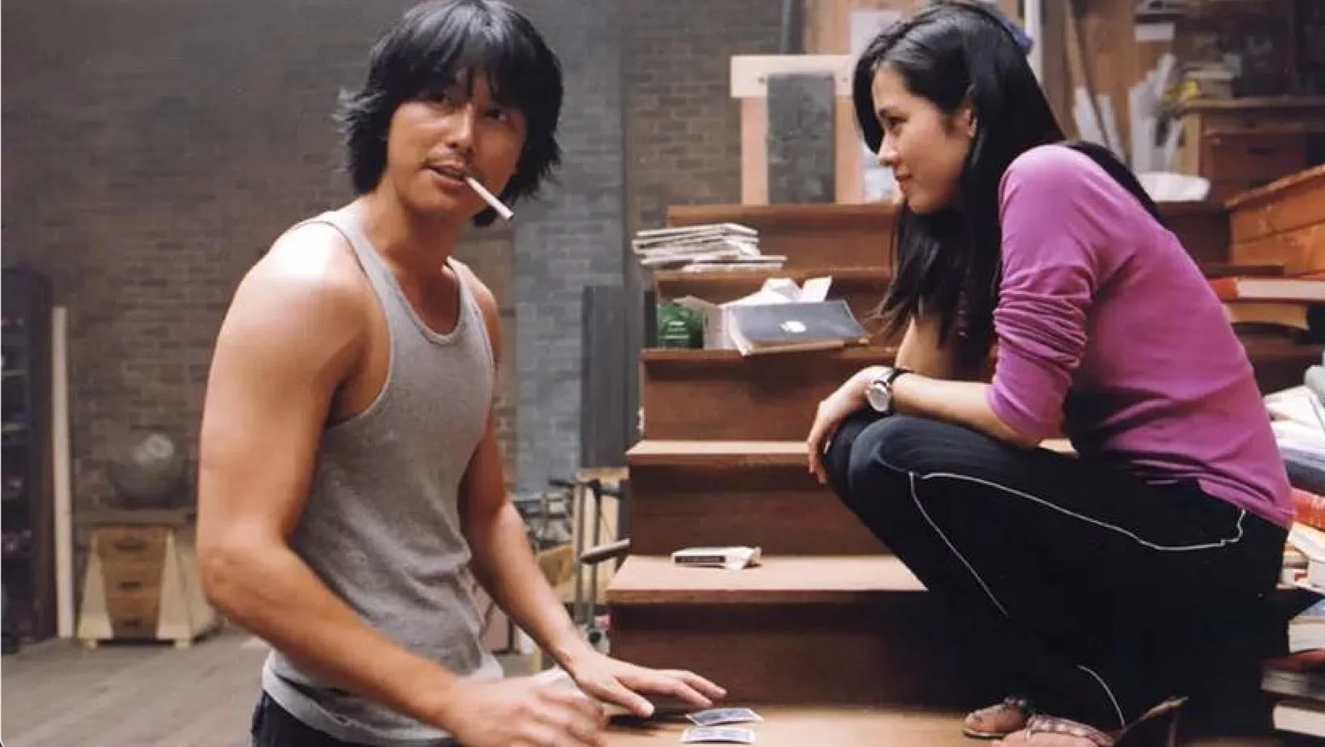 Jung Woo-sung and Son Ye-jin in A Moment to Remember (2004)