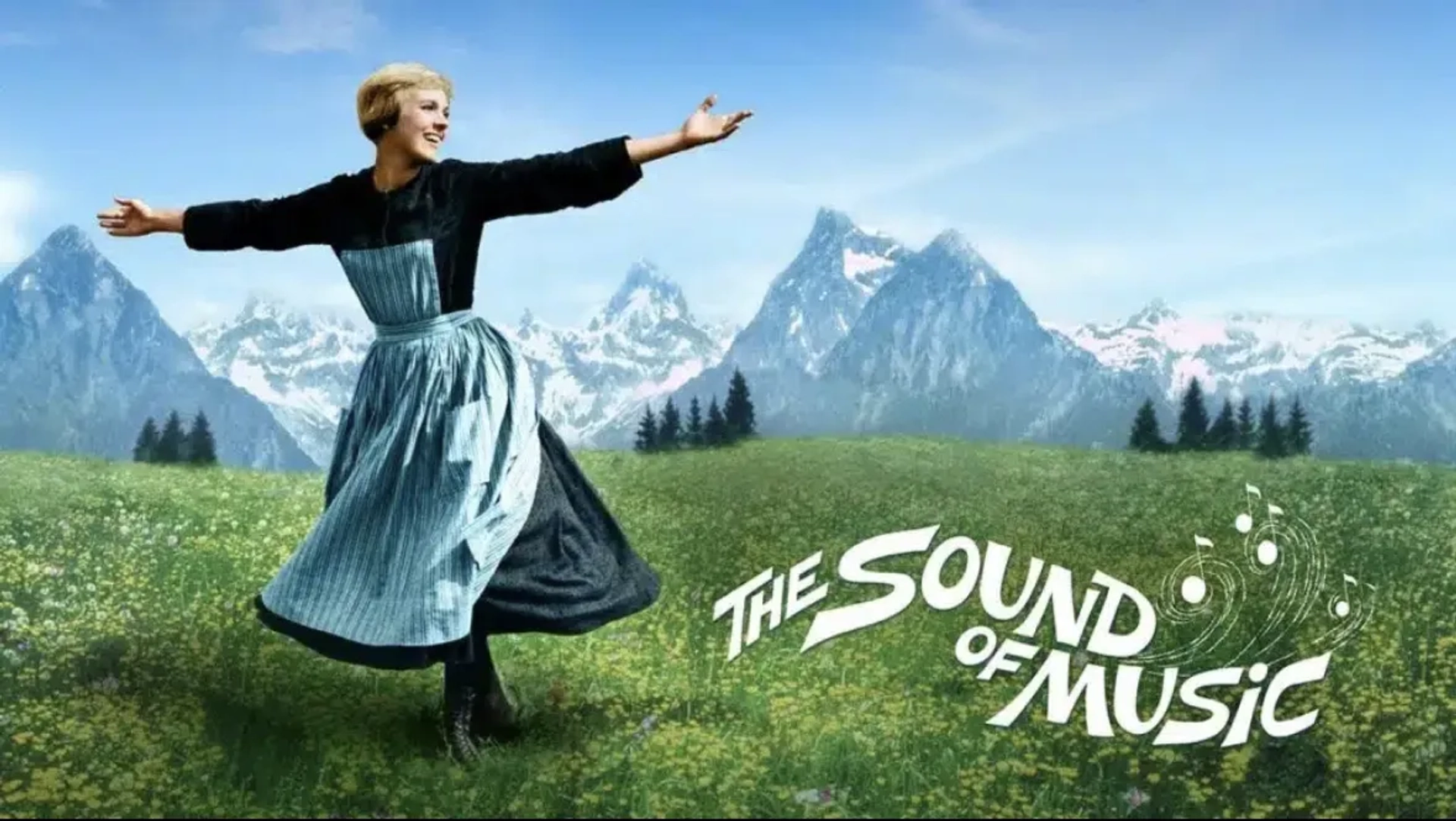 Julie Andrews in The Sound of Music (1965)