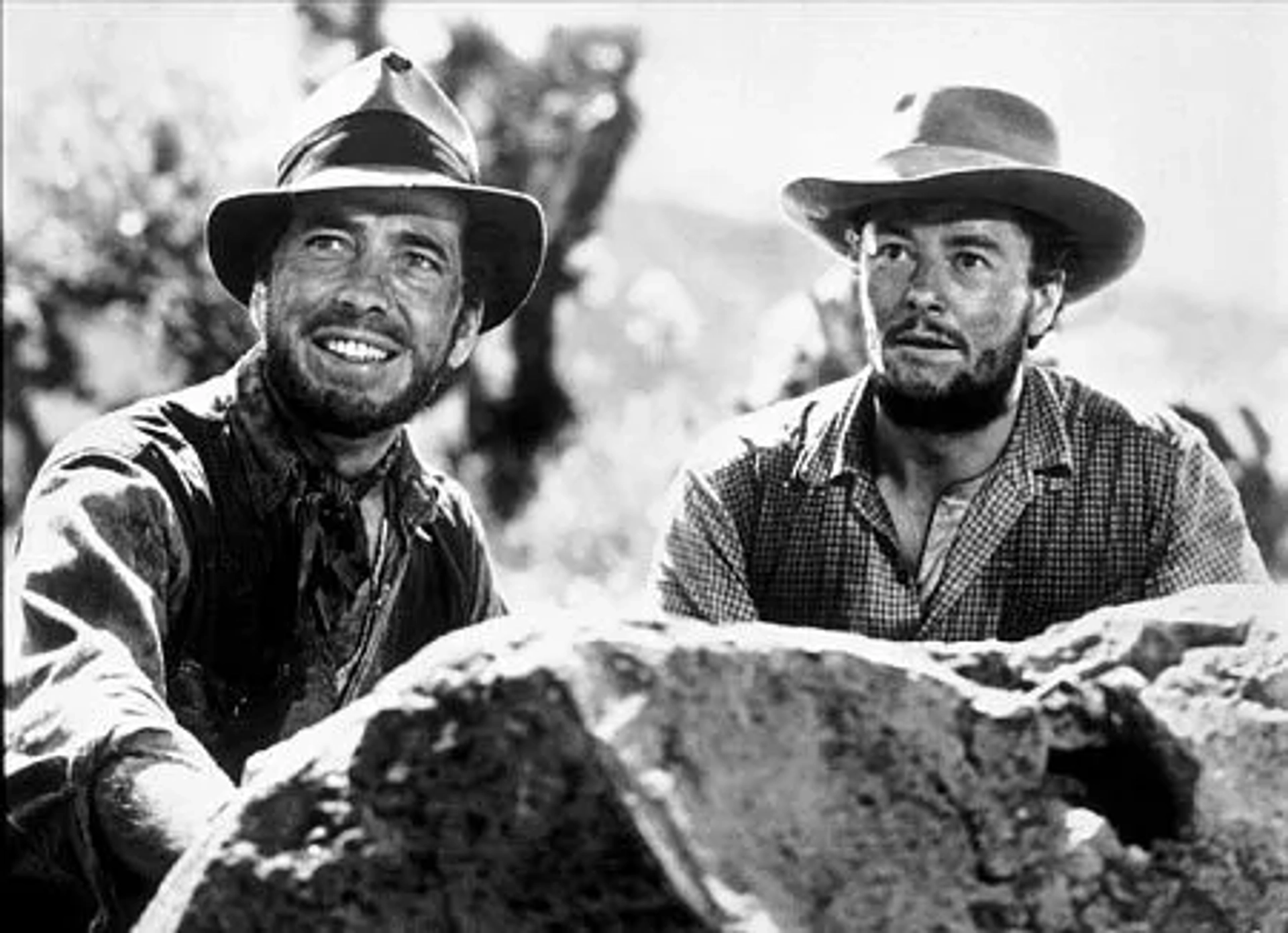 "The Treasure of the Sierra Madre" Humphrey Bogart and Tim Holt 1948 Warner Bros.