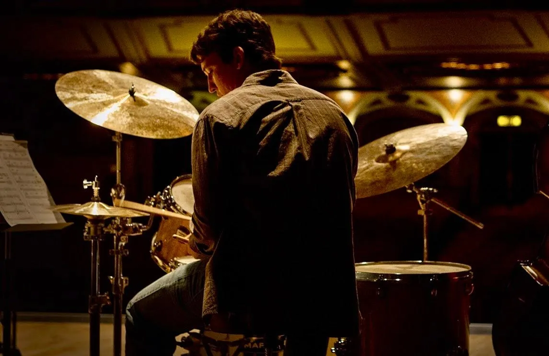 Miles Teller in Whiplash (2014)