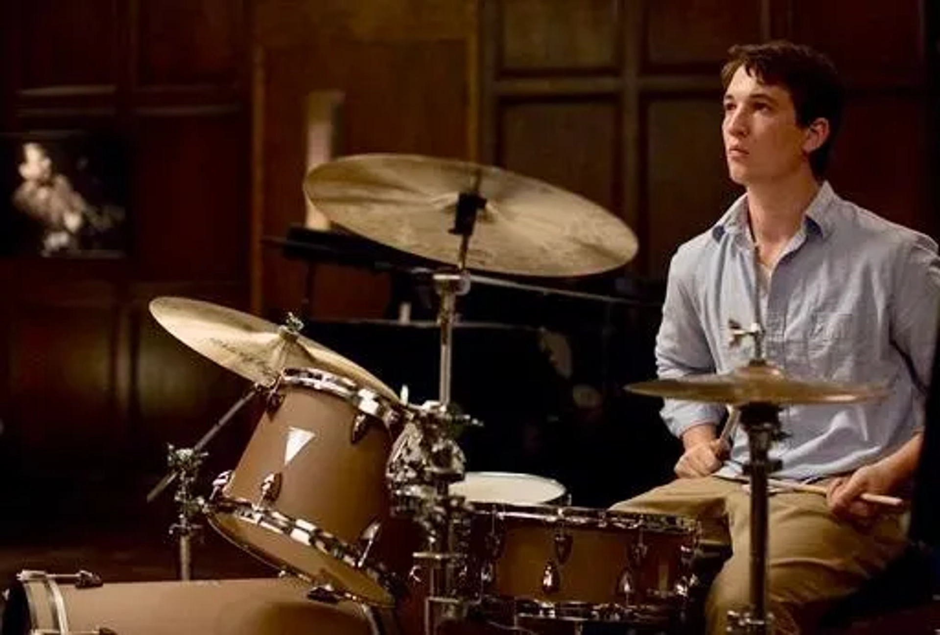 Miles Teller in Whiplash (2014)