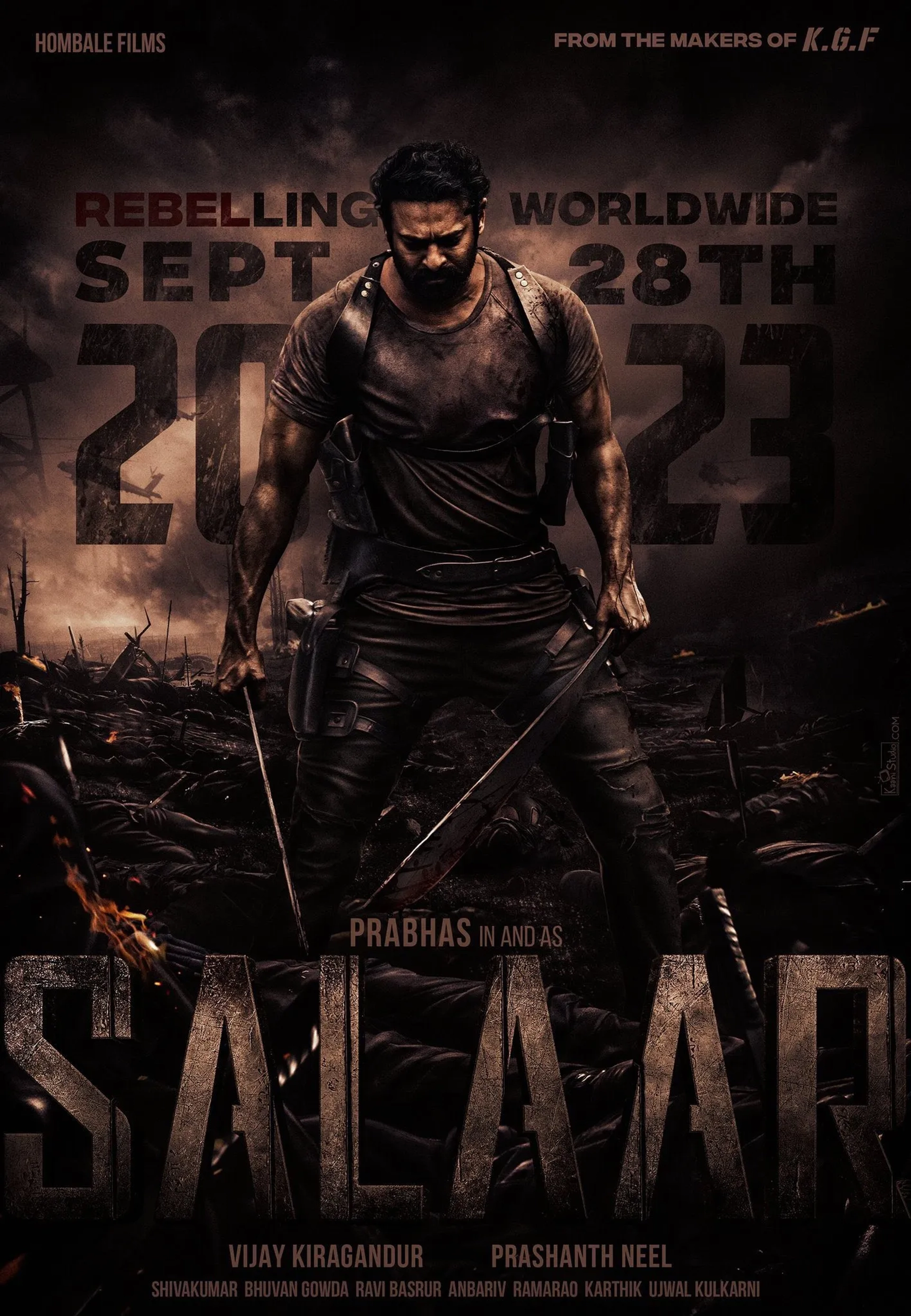 Prabhas in Salaar (2023)