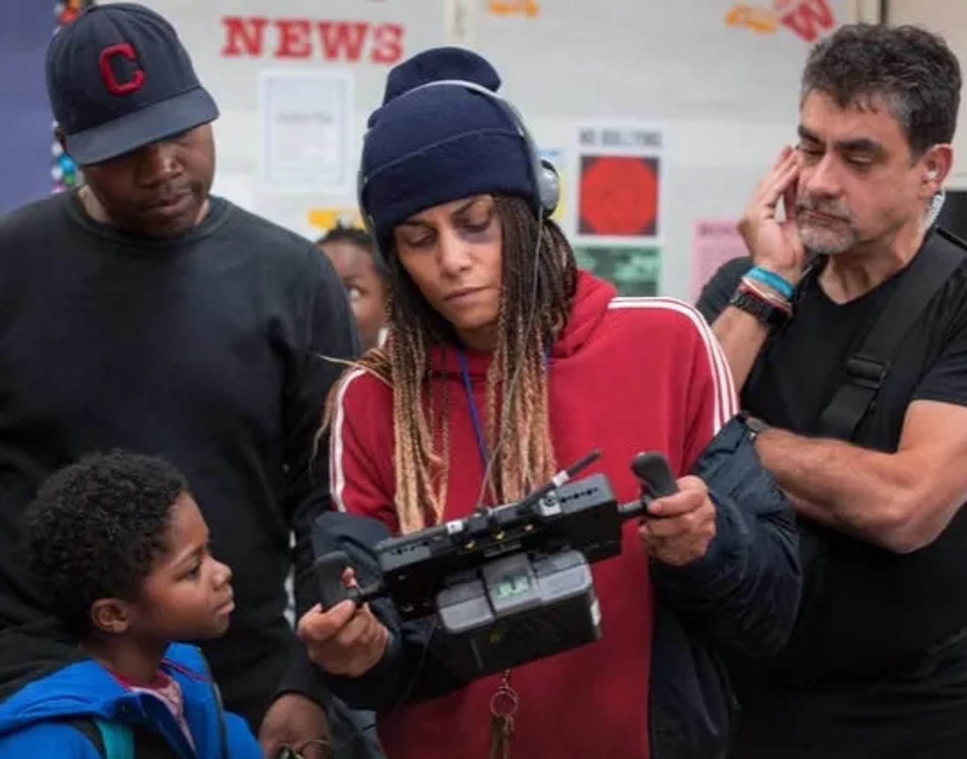 Halle Berry and Danny Boyd Jr. in Bruised (2020)