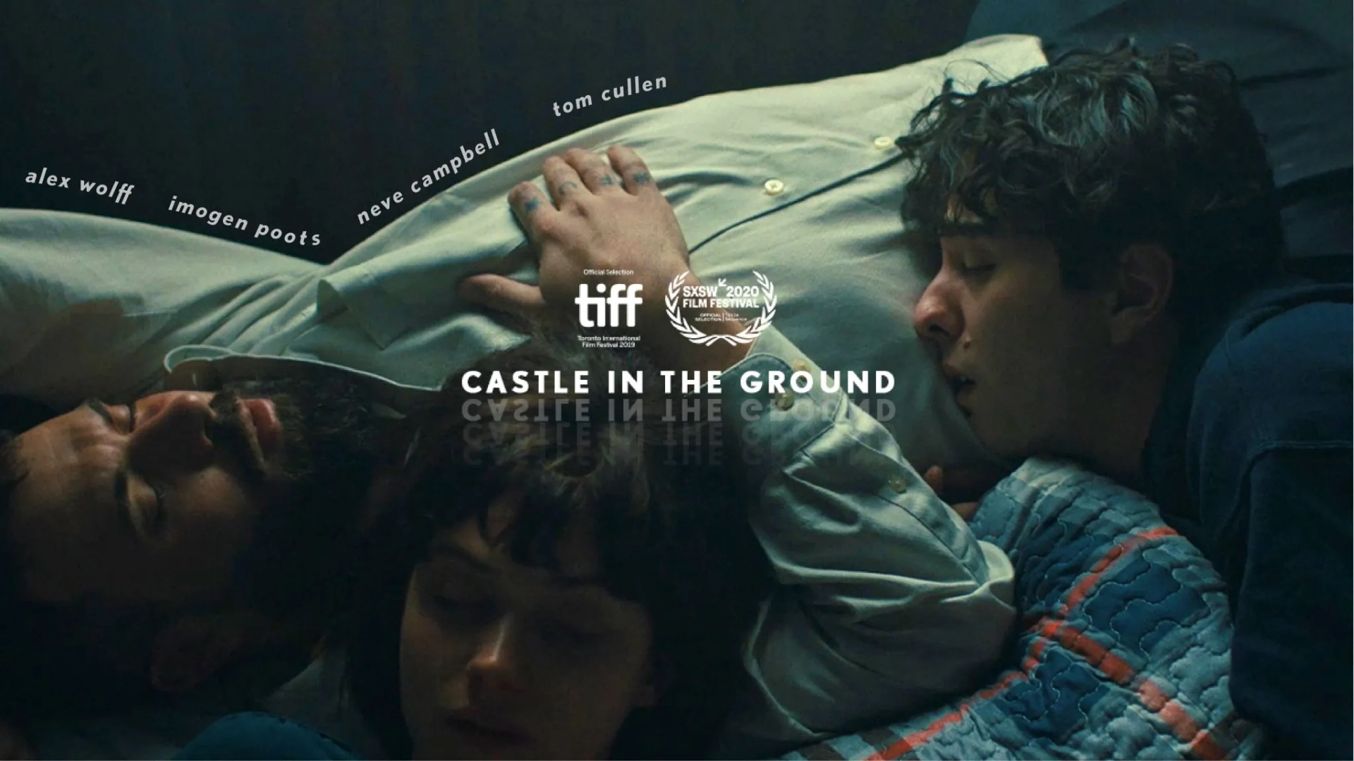 Imogen Poots, Alex Wolff, and Tom Cullen in Castle in the Ground (2019)