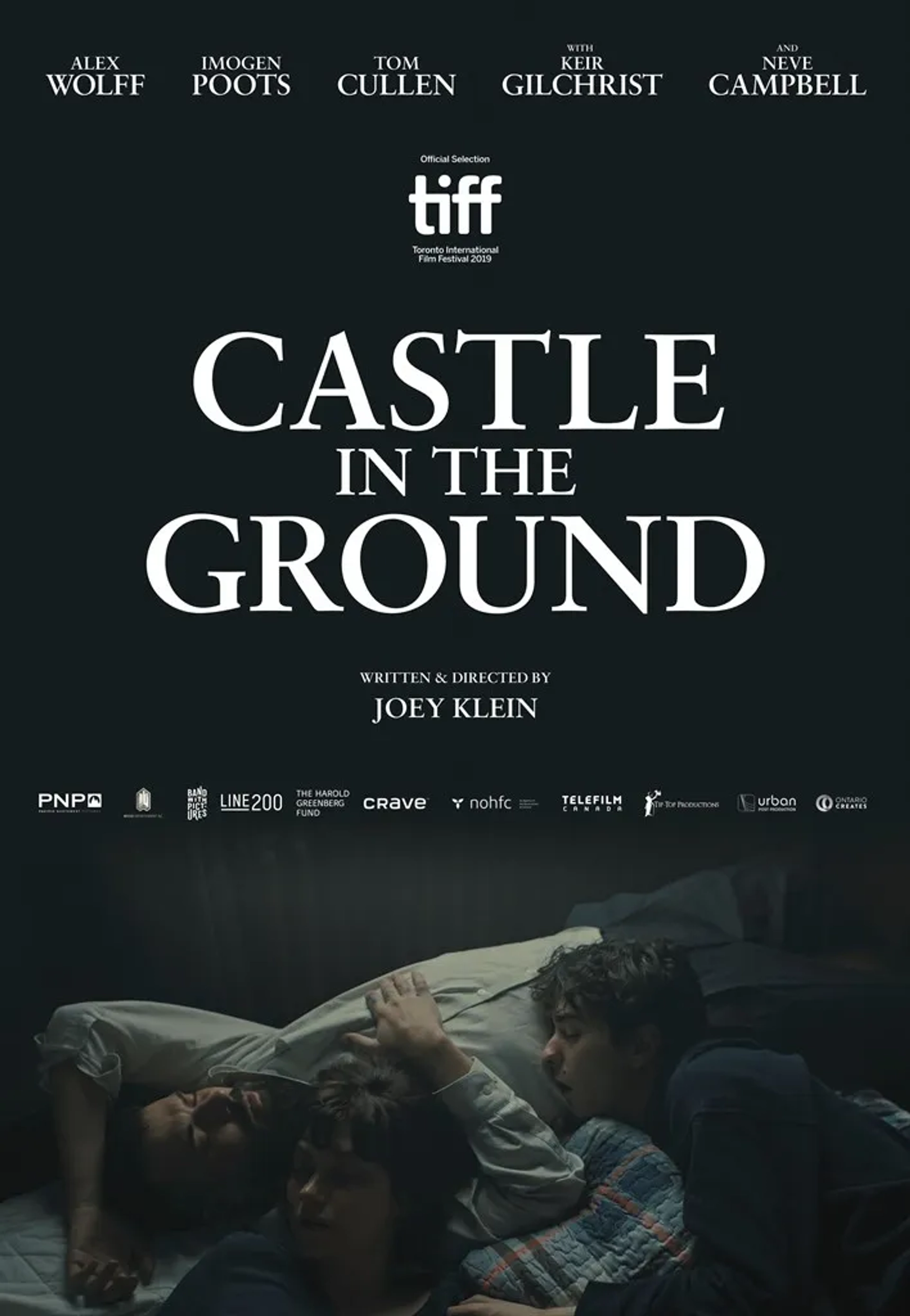 Imogen Poots, Alex Wolff, and Tom Cullen in Castle in the Ground (2019)