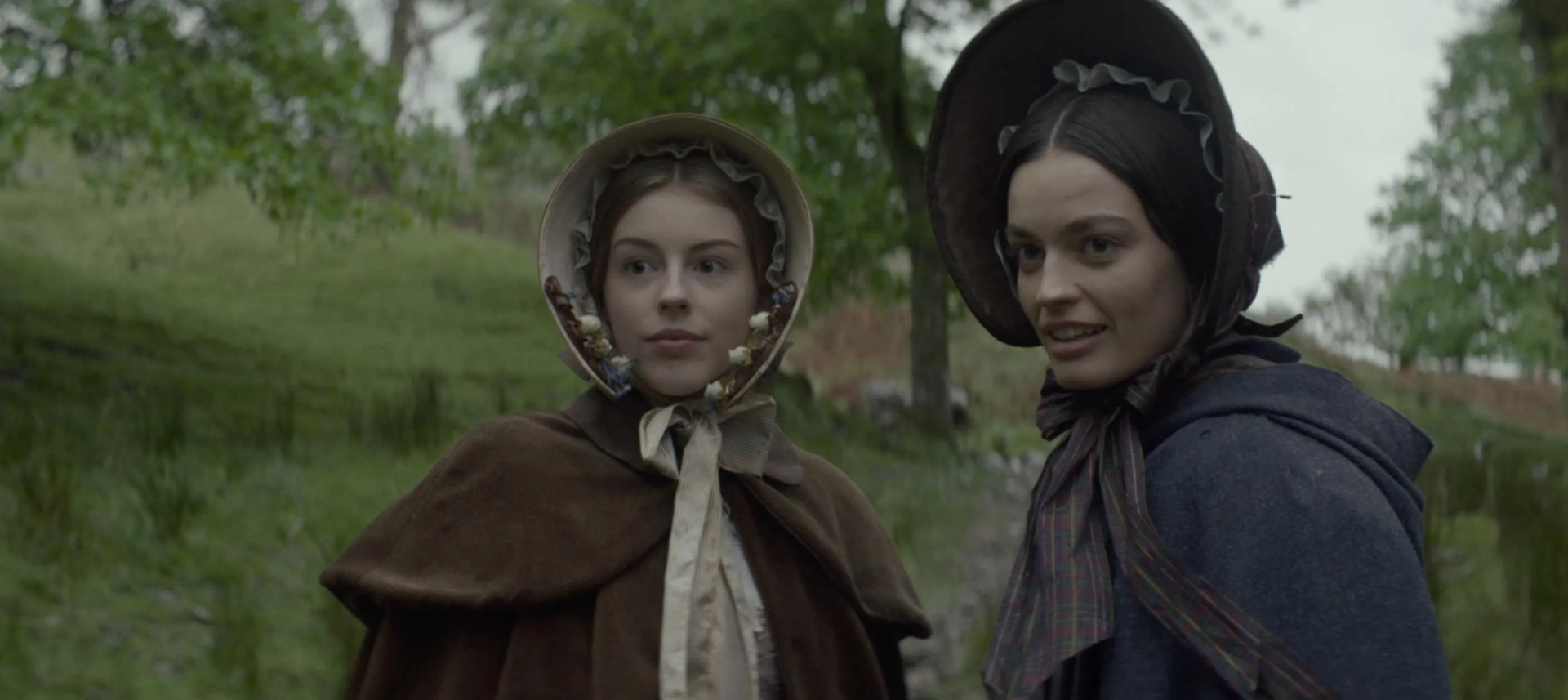 Amelia Gething and Emma Mackey in Emily