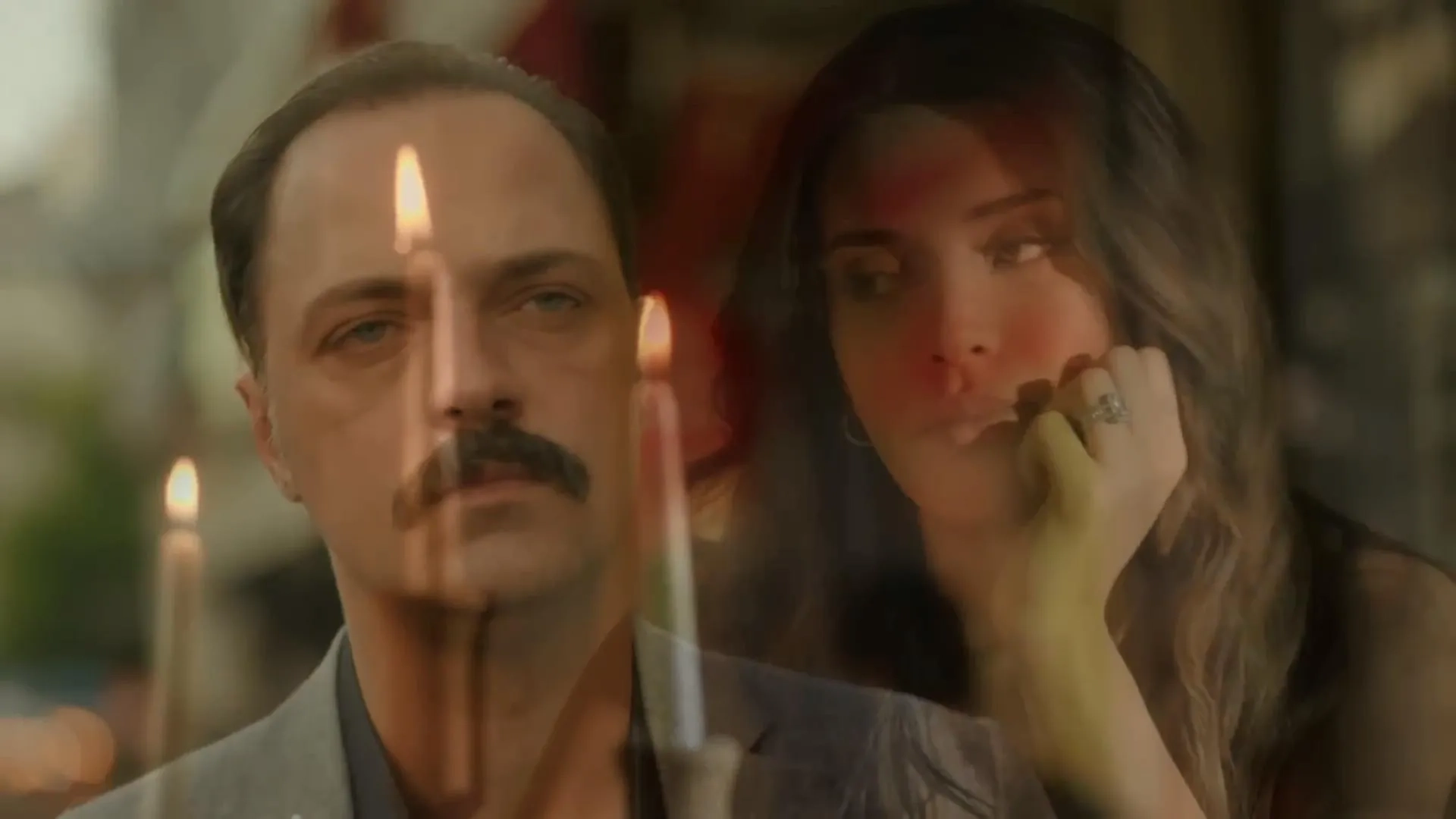 Ertan Saban and Devrim Özkan in Let Life Come as It Knows (2022)