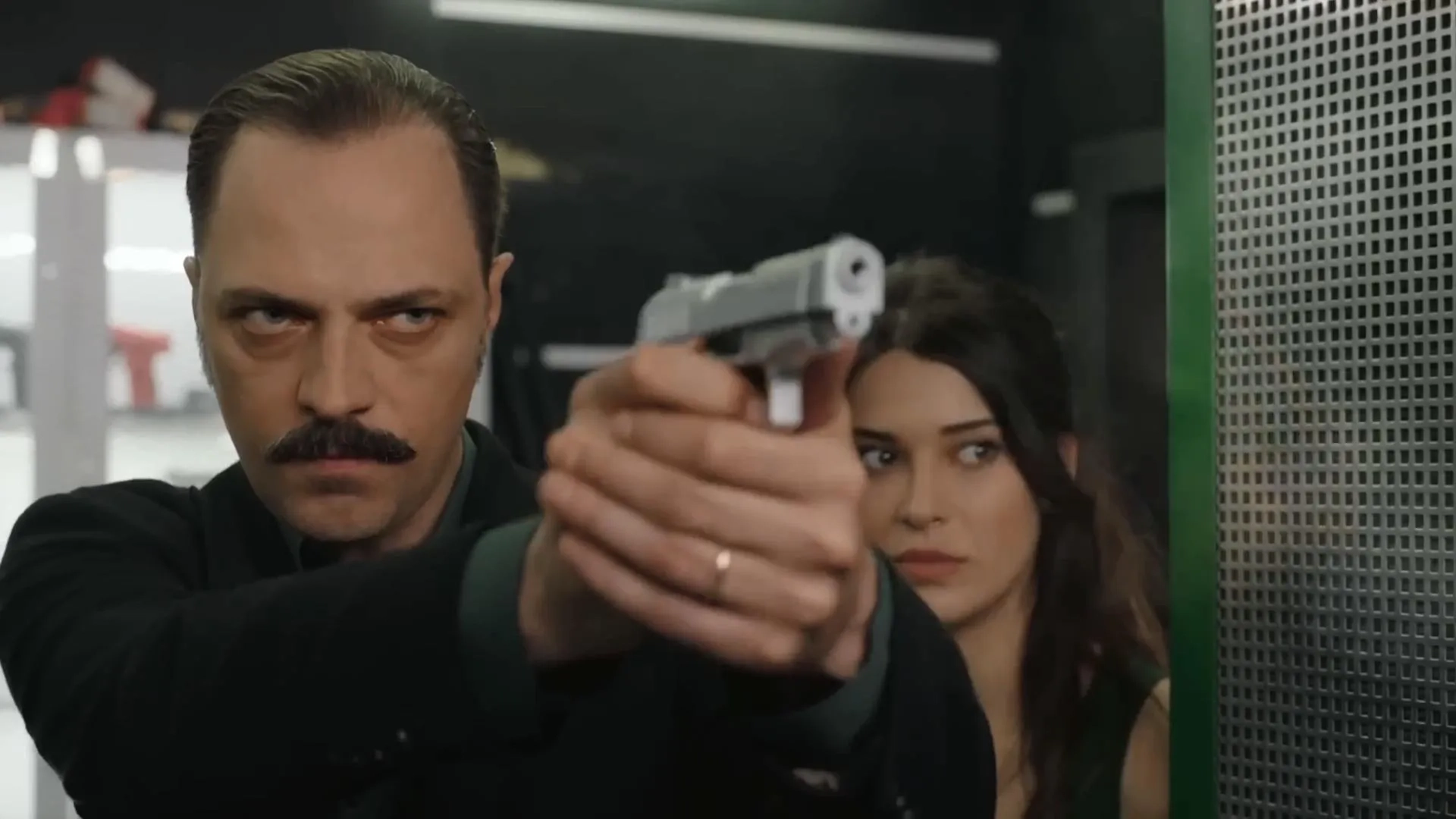 Ertan Saban and Devrim Özkan in Let Life Come as It Knows (2022)