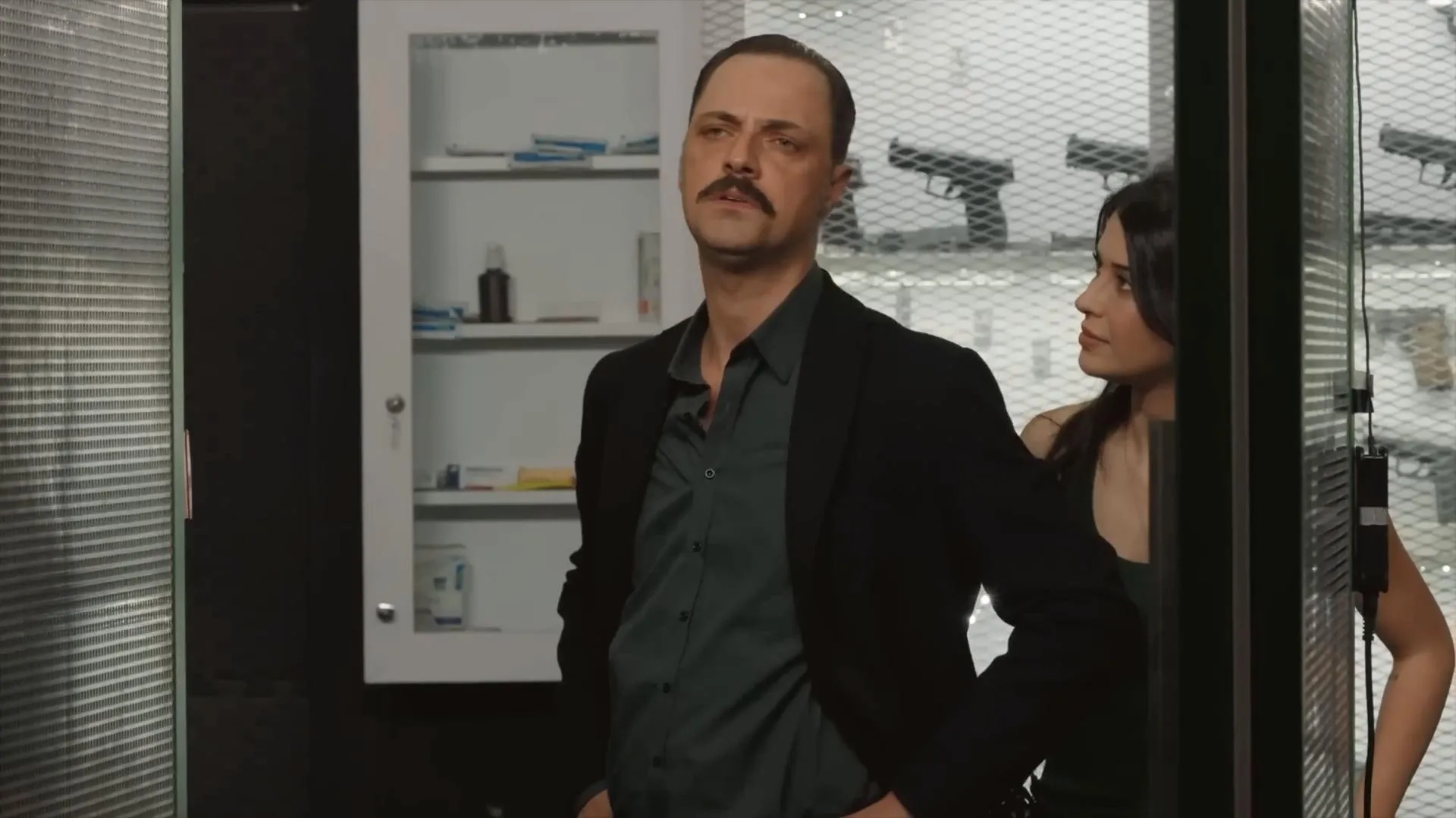 Ertan Saban and Devrim Özkan in Let Life Come as It Knows (2022)