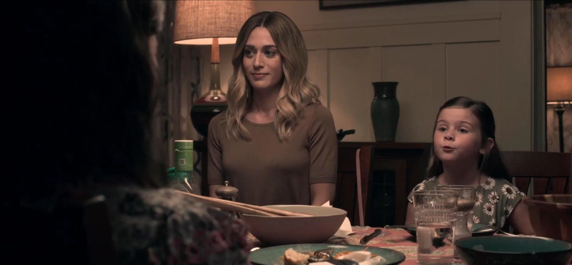 Still of Lizzy Caplan and Everleigh McDonell in Truth Be Told and No Cross, No Crown