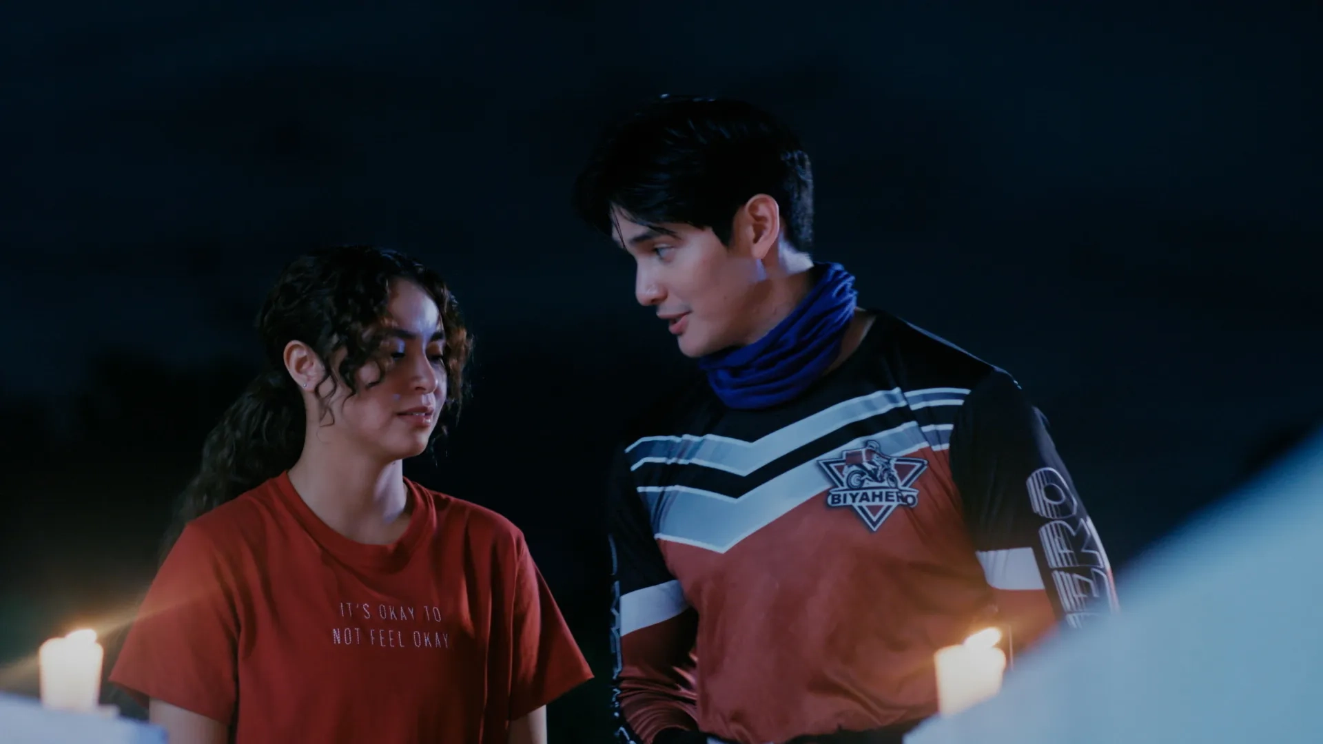 Yassi Pressman and Ruru Madrid in Black Rider (2023)