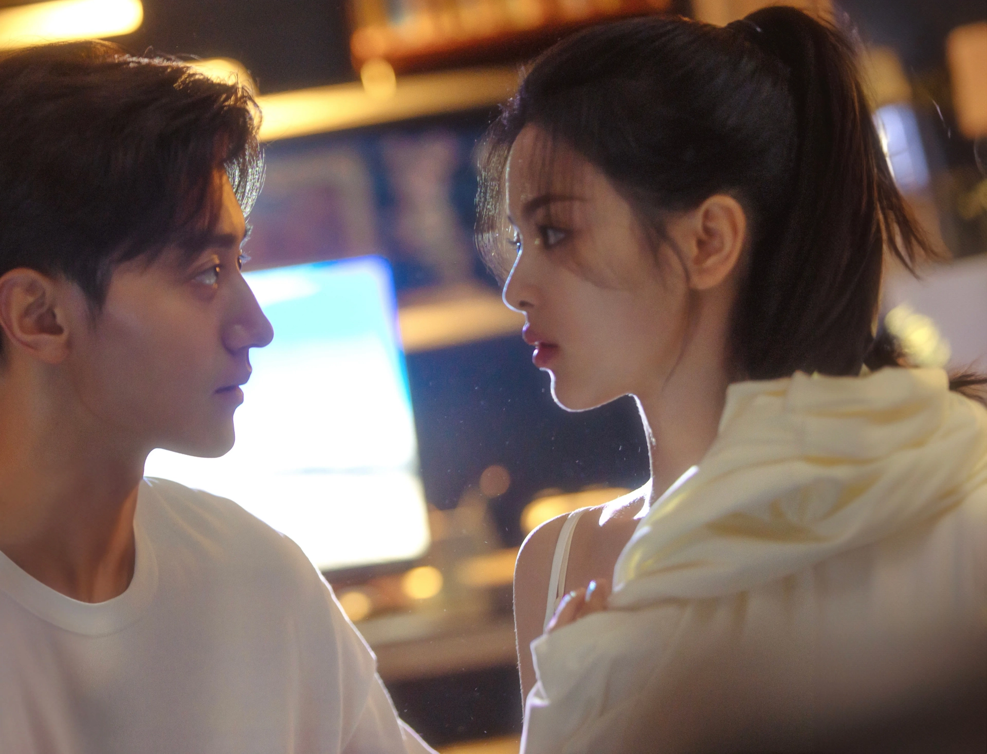 Youjun Wang and Chaoyue Yang in Born to Run (2024)