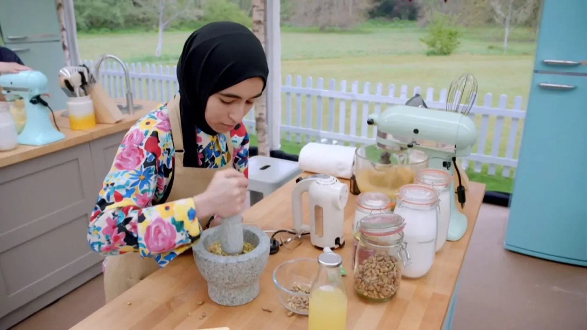 Maisam Algirgeet in The Great British Baking Show (2010)