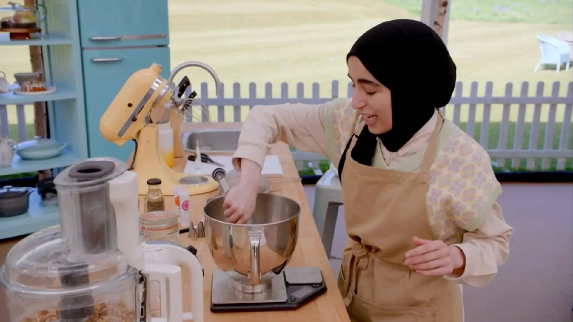 Maisam Algirgeet in The Great British Baking Show (2010)