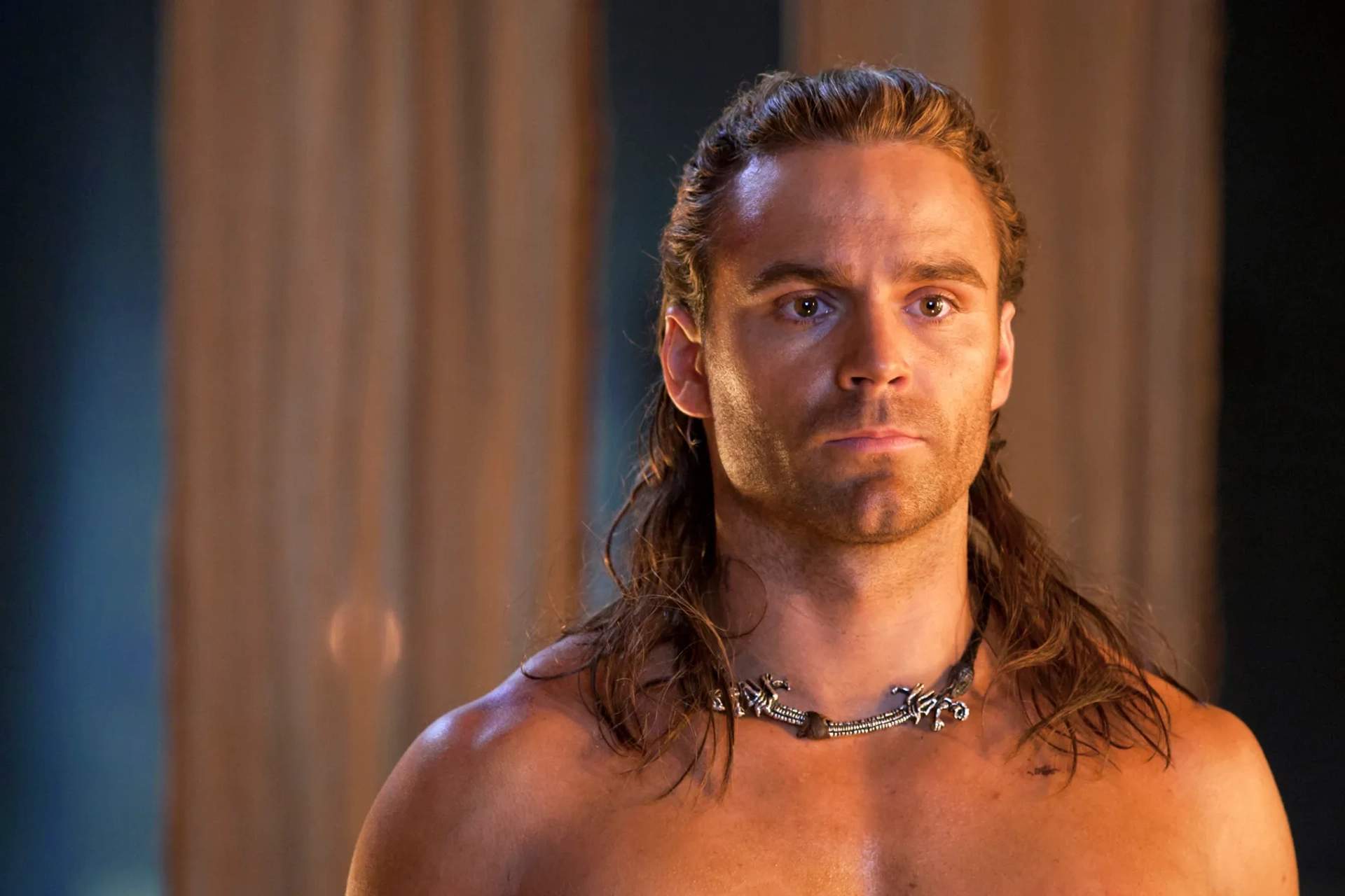 Dustin Clare in Spartacus: Gods of the Arena (2011)