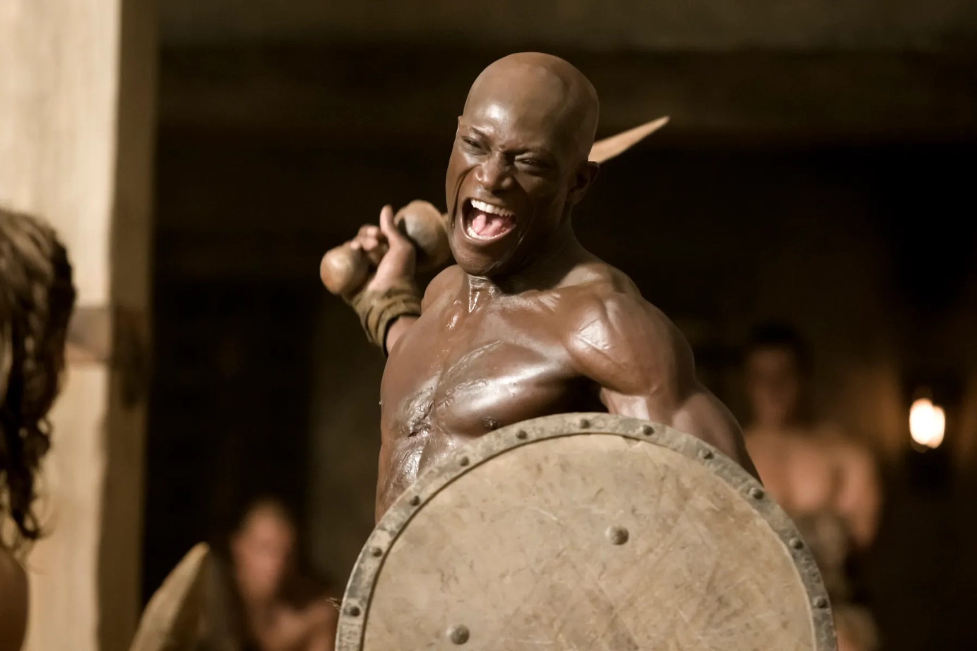 Peter Mensah in Spartacus: Gods of the Arena (2011)