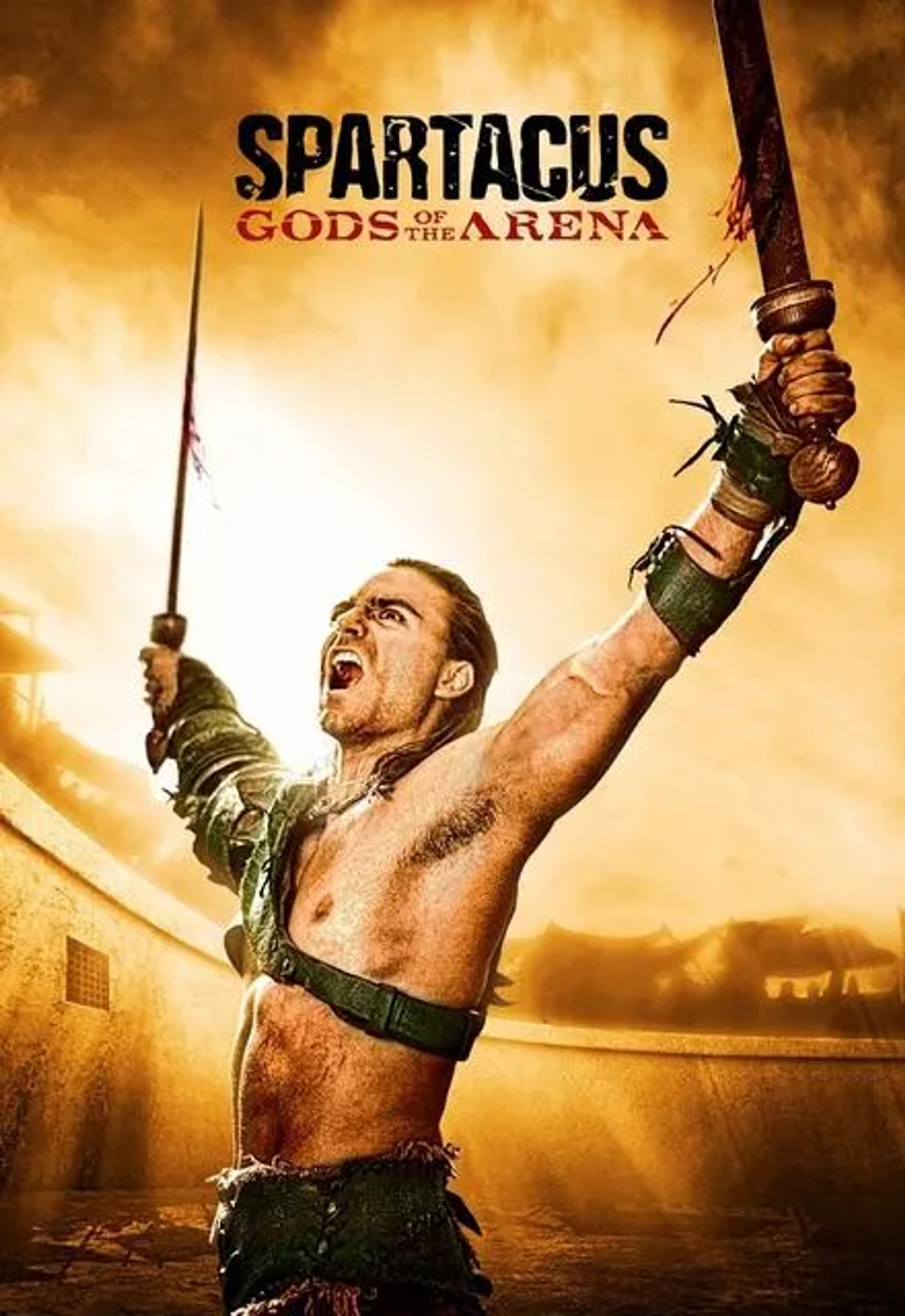 Dustin Clare in Spartacus: Gods of the Arena (2011)