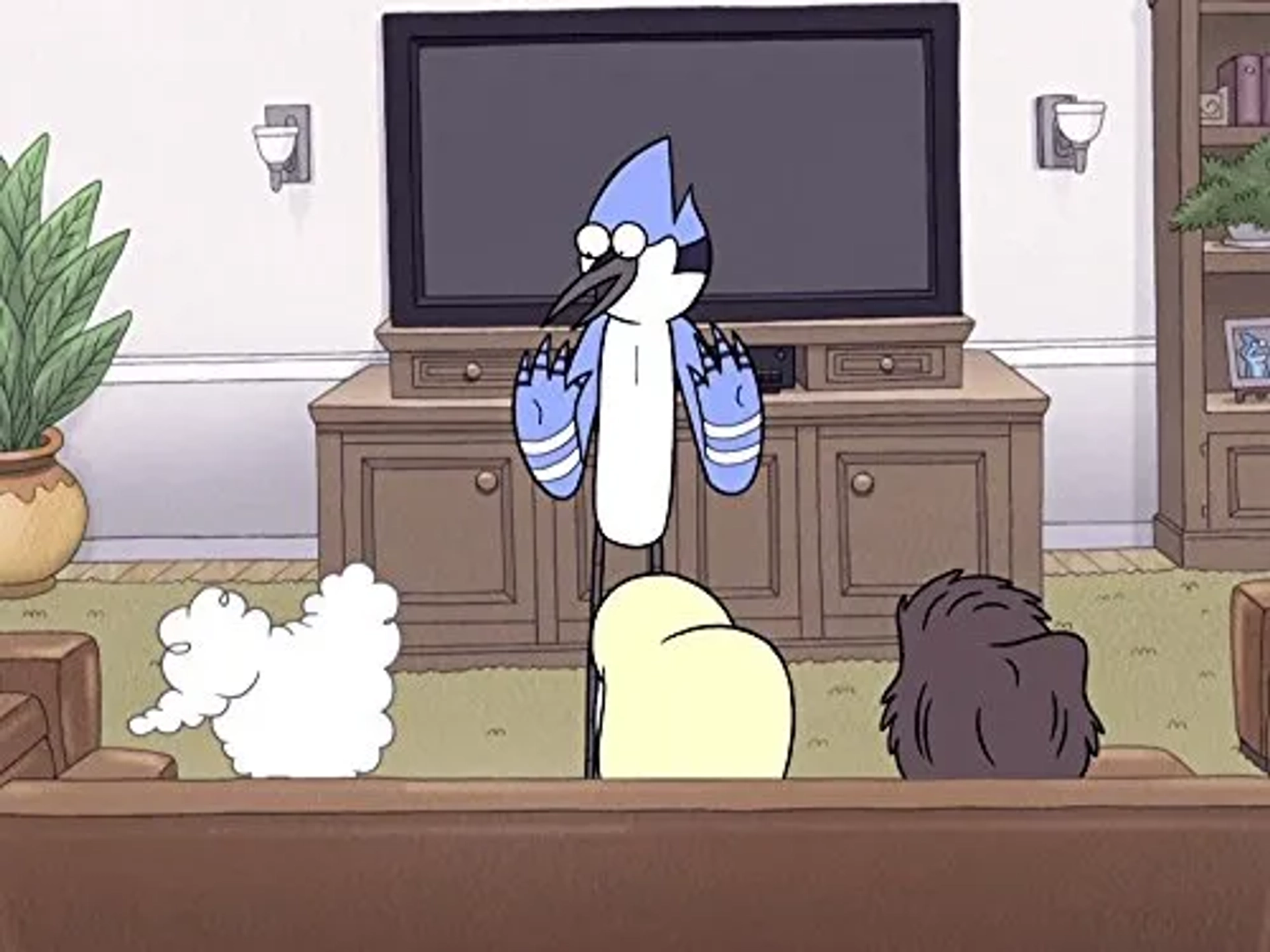 Linda Cardellini, Katey Sagal, Alastair Duncan, and J.G. Quintel in Regular Show (2010)