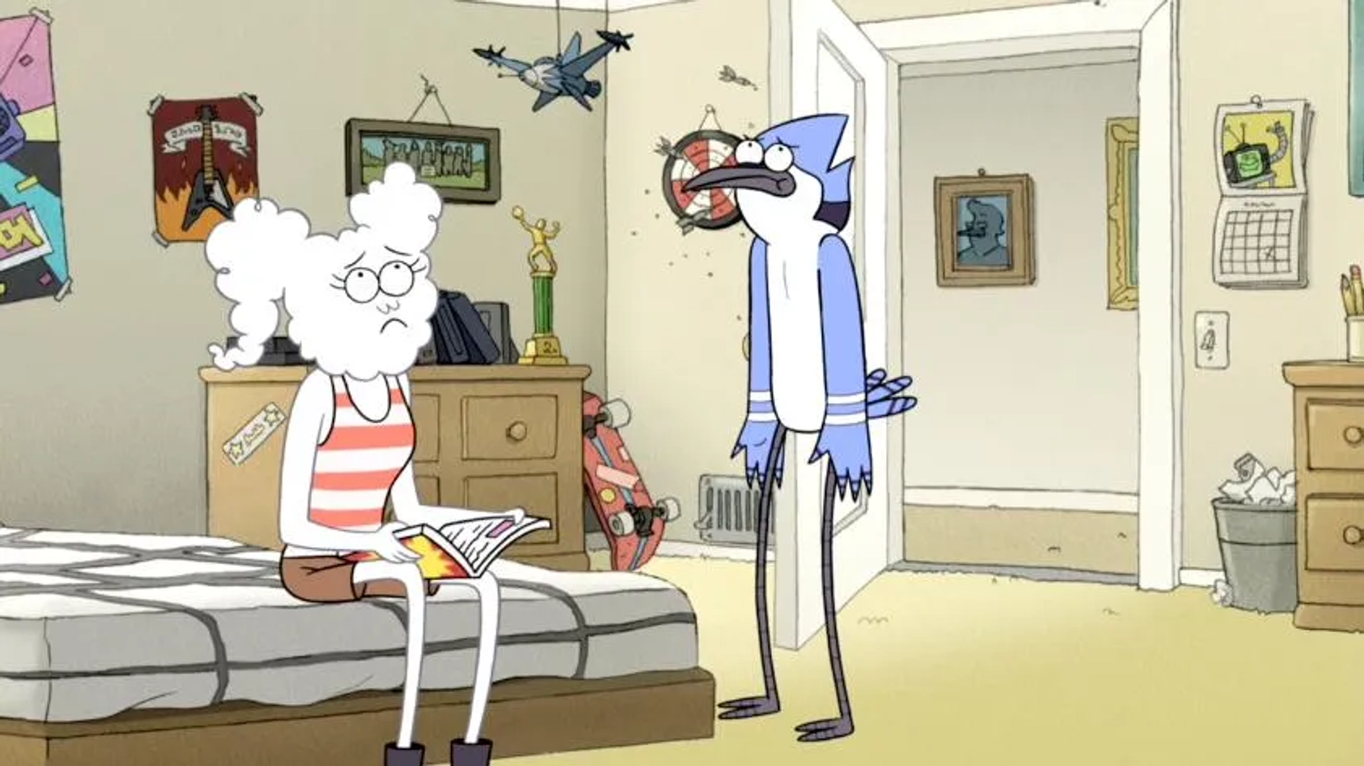 Linda Cardellini and J.G. Quintel in Regular Show (2010)