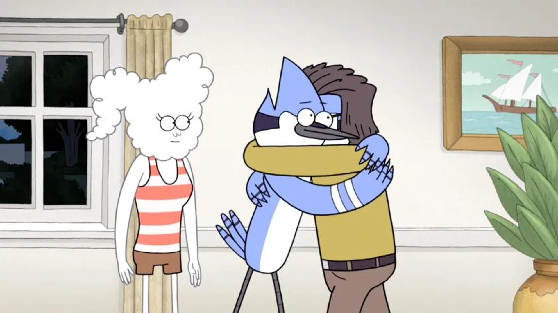 Linda Cardellini and J.G. Quintel in Regular Show (2010)