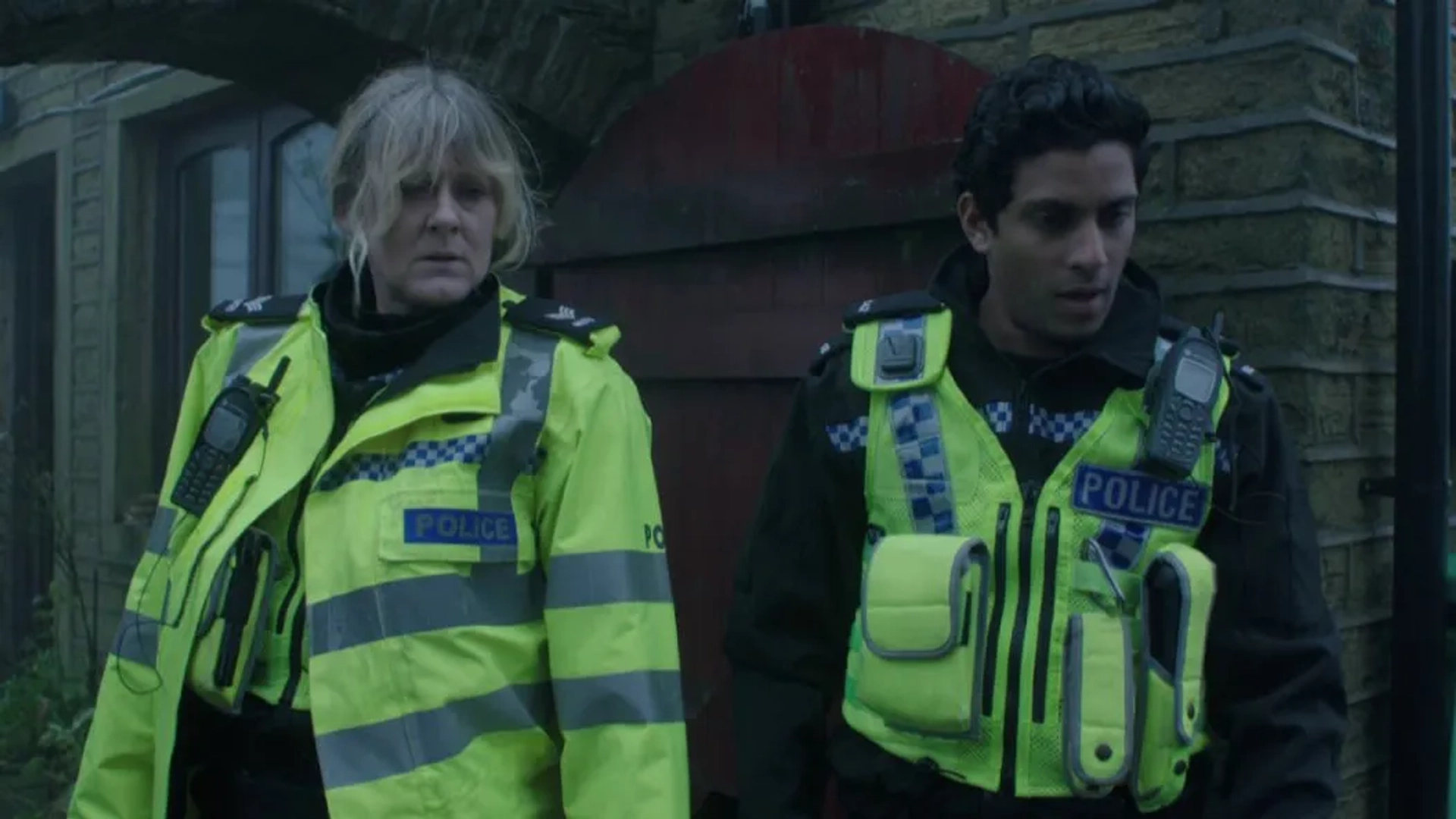 Sarah Lancashire and Shane Zaza in Happy Valley (2014)