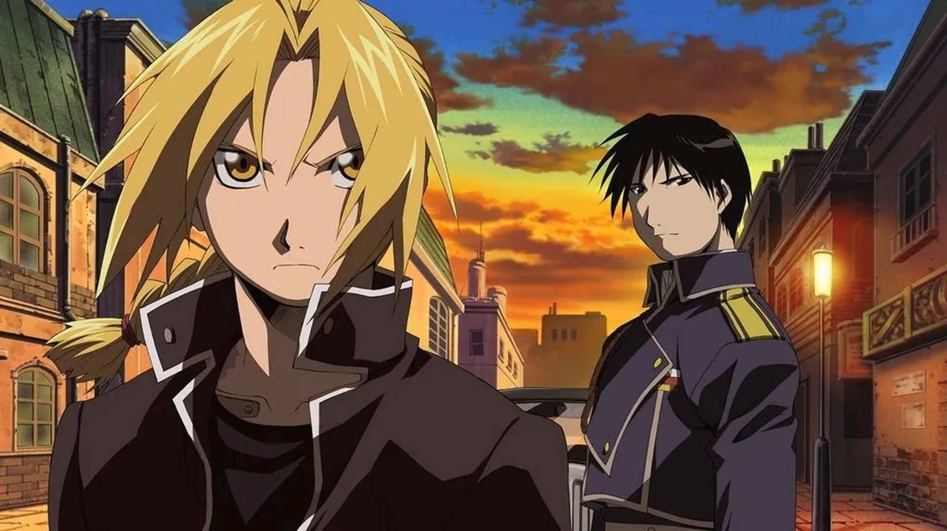 Vic Mignogna, Romi Park, Travis Willingham, and Tôru Ohkawa in Fullmetal Alchemist (2003)