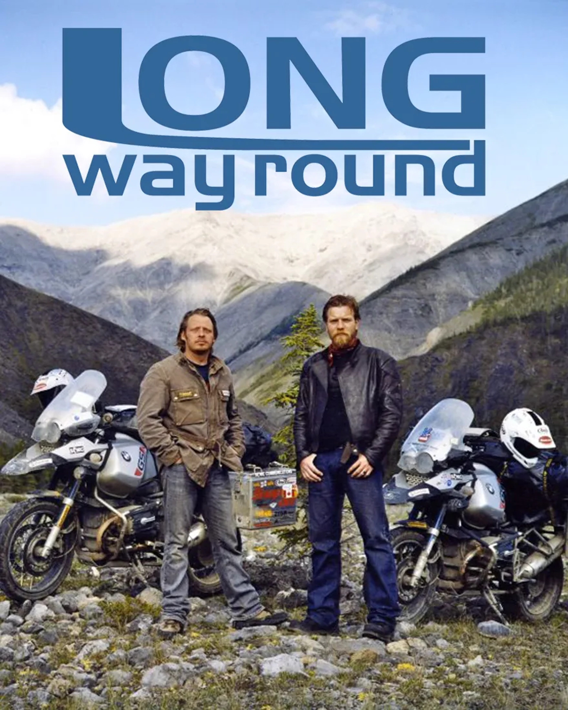 Ewan McGregor and Charley Boorman in Long Way Round (2004)