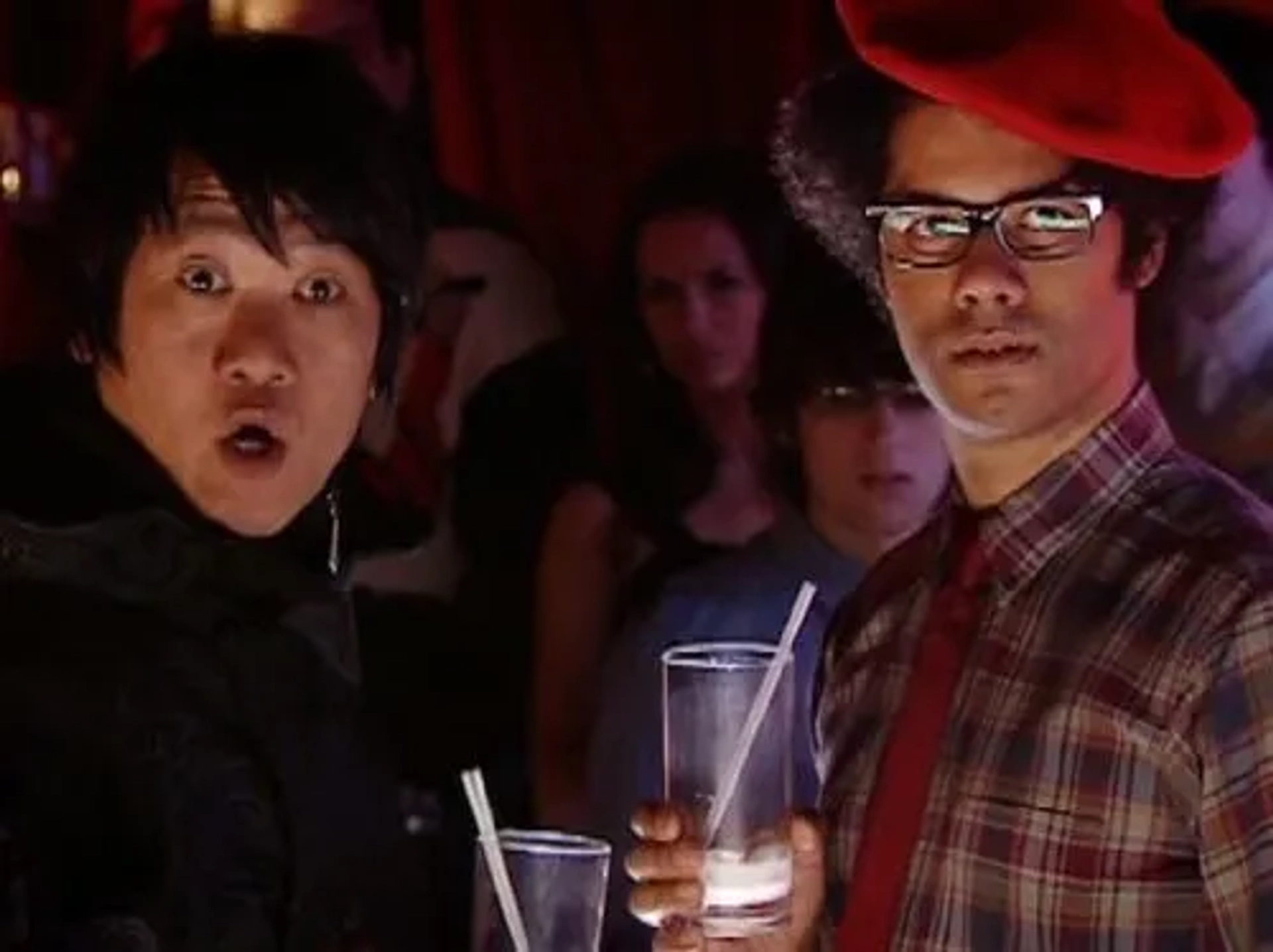 Benedict Wong and Richard Ayoade in The IT Crowd (2006)