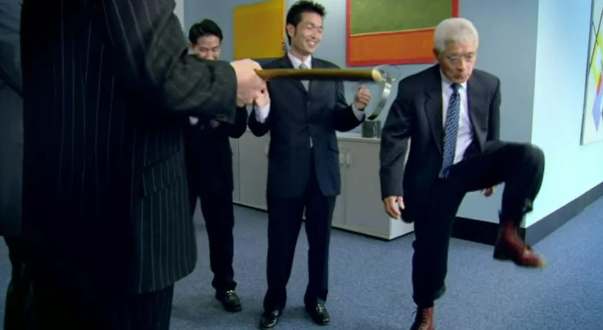 Togo Igawa and Takatsuna Mukai in The IT Crowd (2006)