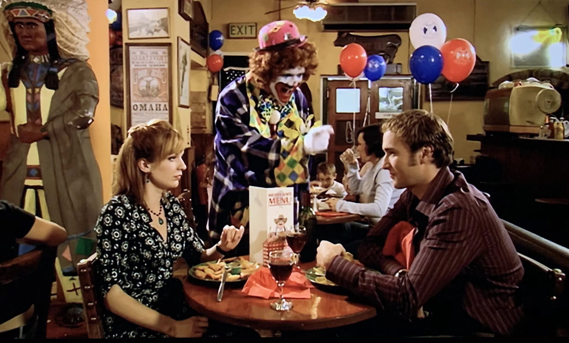 Oliver Chris, Bennet Thorpe, and Katherine Parkinson in The IT Crowd (2006)