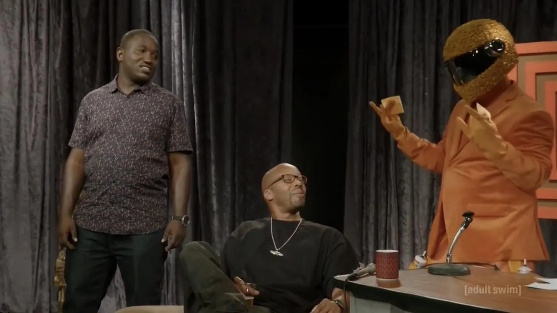 Warren G, Hannibal Buress, and Dan Curry in The Eric Andre Show (2012)