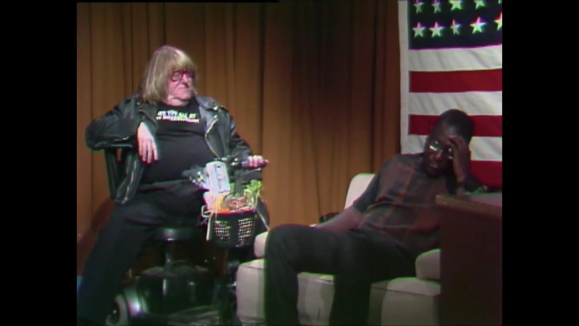 Bruce Vilanch and Hannibal Buress in The Eric Andre Show: Tatyana Ali (2012)