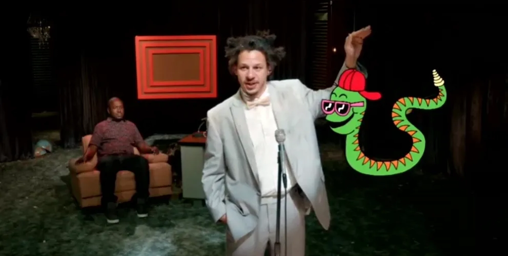 Eric André and Hannibal Buress in The Eric Andre Show (2012)