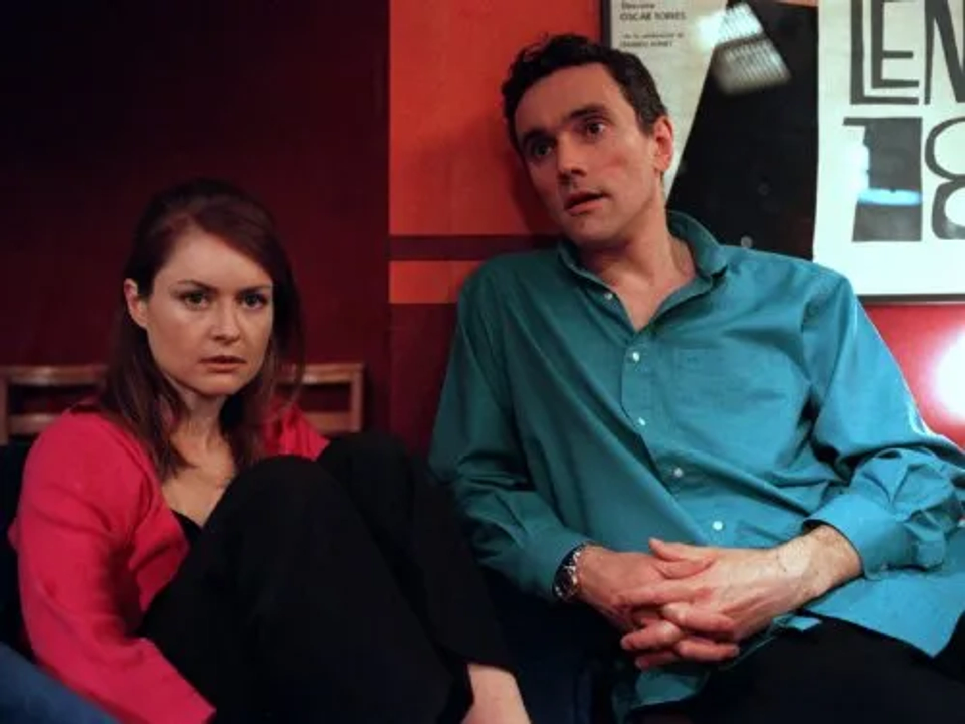 Kate Isitt and Ben Miles in Coupling (2000)