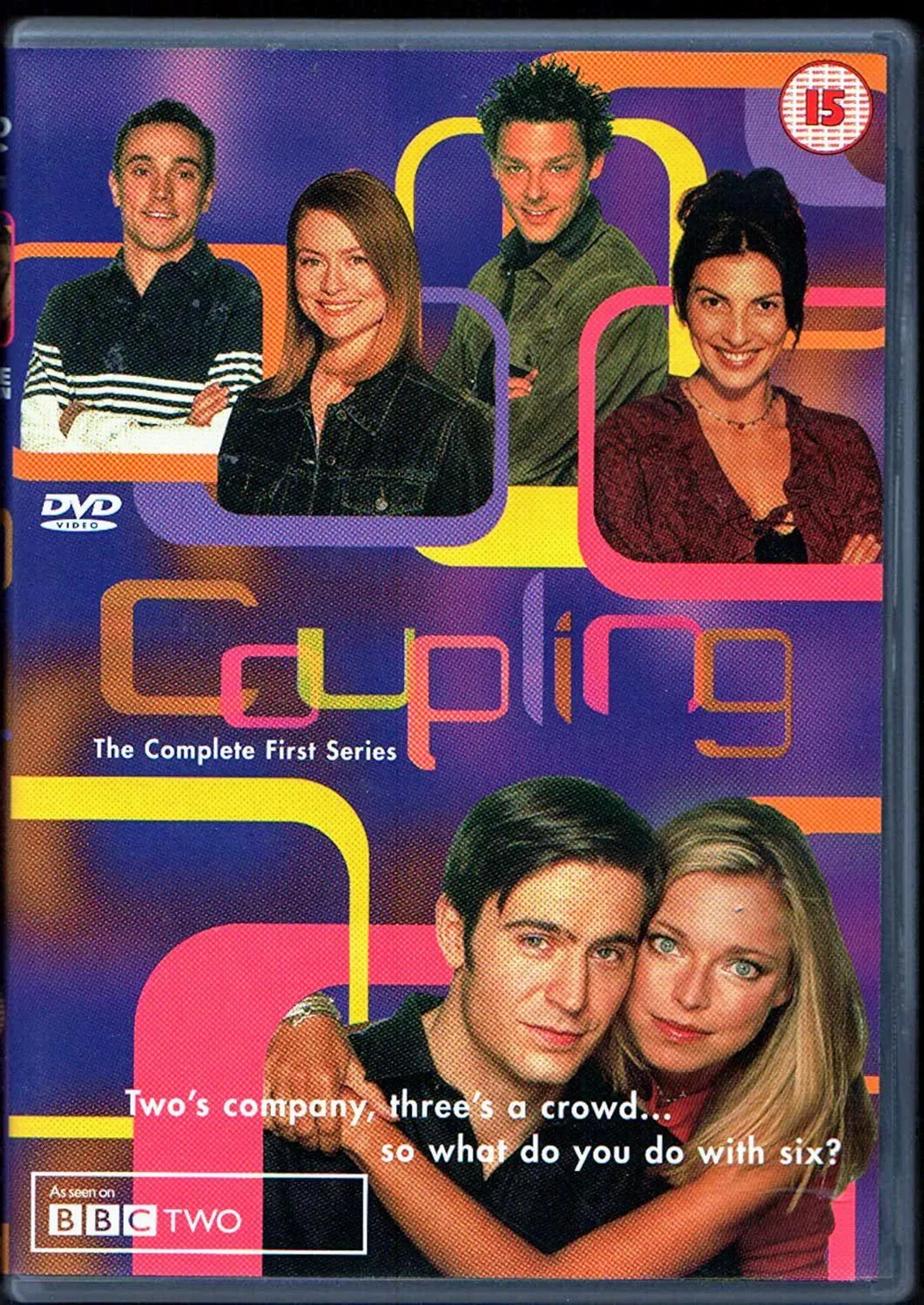 Sarah Alexander, Gina Bellman, Richard Coyle, Jack Davenport, Kate Isitt, and Ben Miles in Coupling (2000)