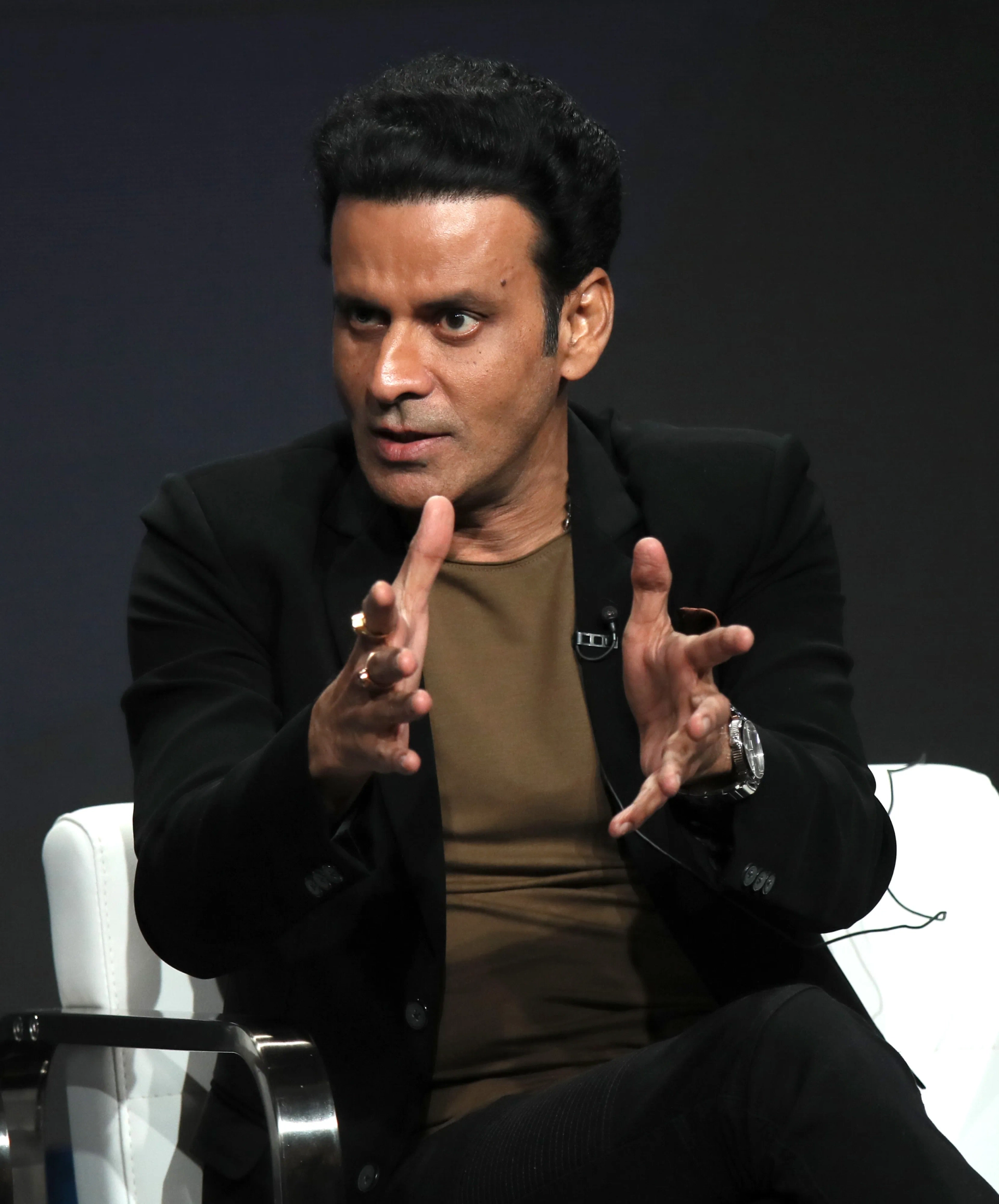 Manoj Bajpayee at an event for The Family Man (2019)