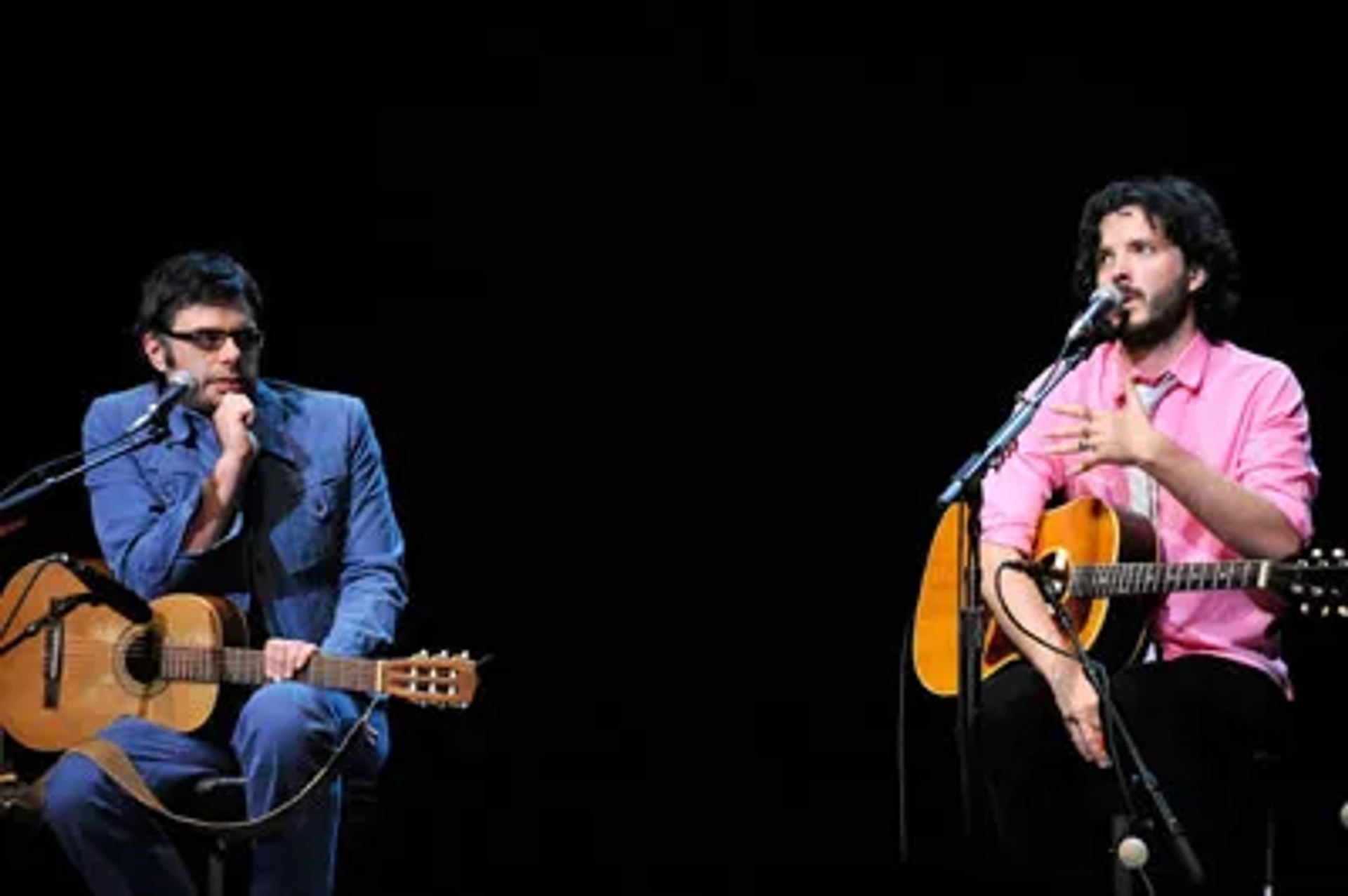 Bret McKenzie, Jemaine Clement, and Flight of the Conchords at an event for Flight of the Conchords (2007)