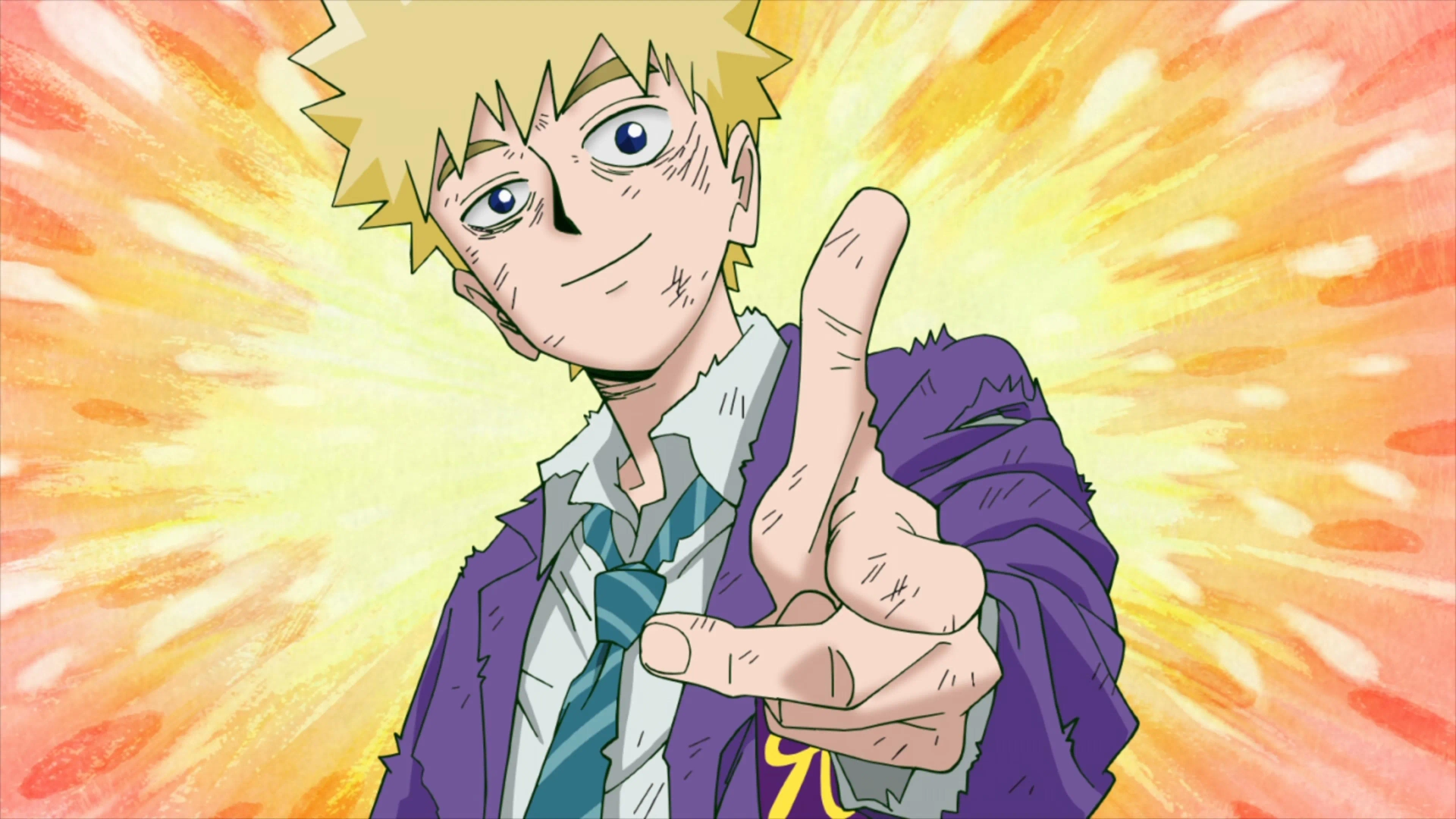 Yoshitsugu Matsuoka in Mob Psycho 100: Mob 2 ~Rival~ (2022)