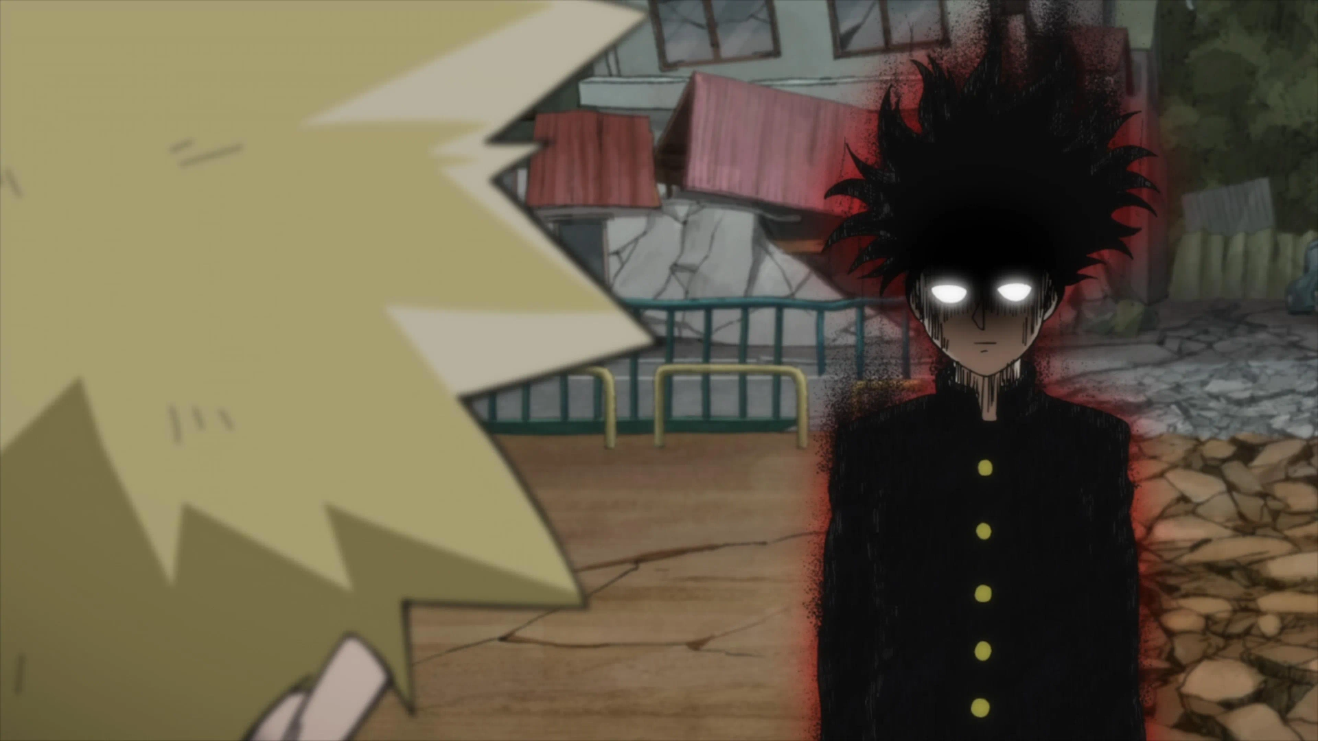 Yoshitsugu Matsuoka and Setsuo Ito in Mob Psycho 100: Mob 2 ~Rival~ (2022)