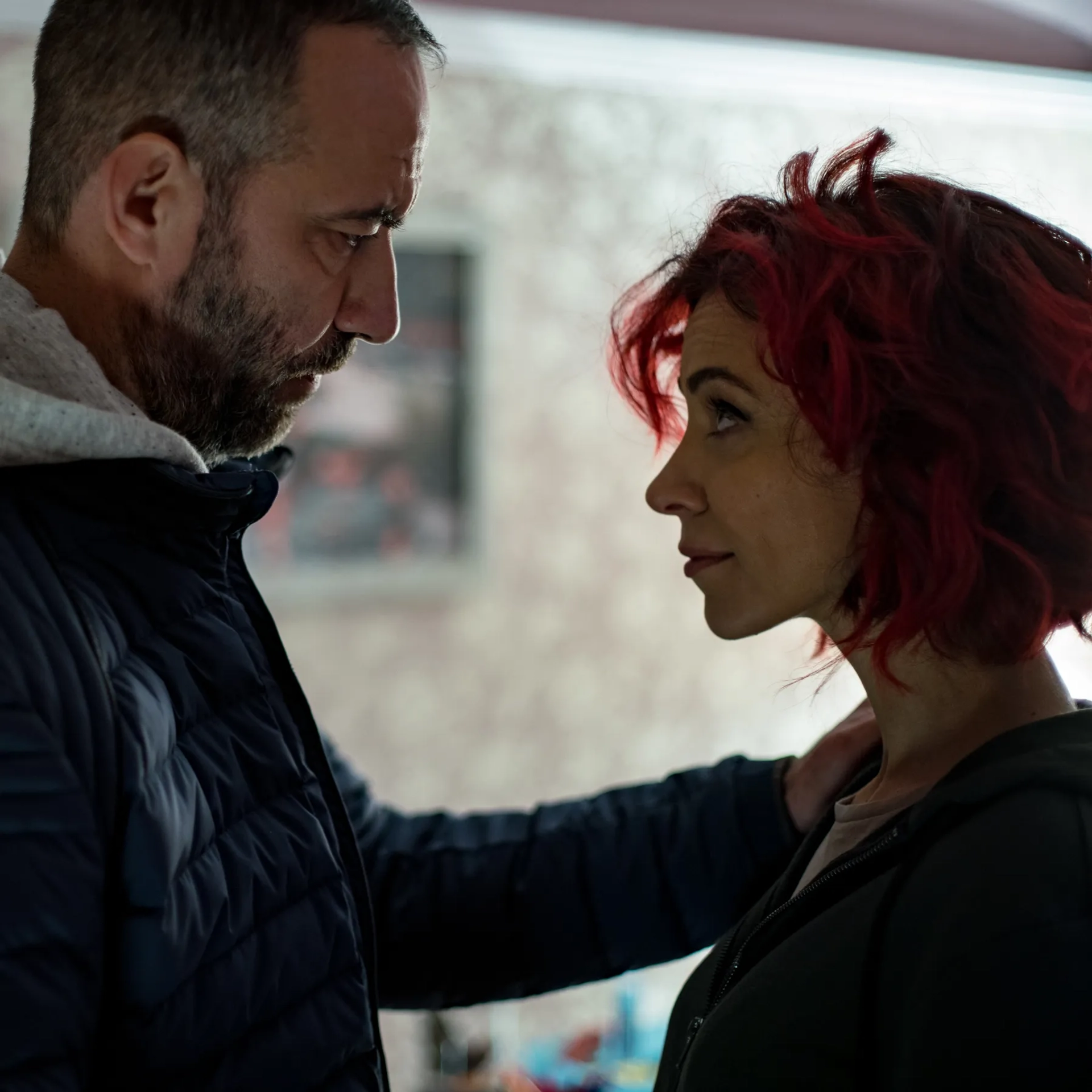 Serban Pavlu and Andreea Vasile in Umbre: Episode #3.6 (2019)