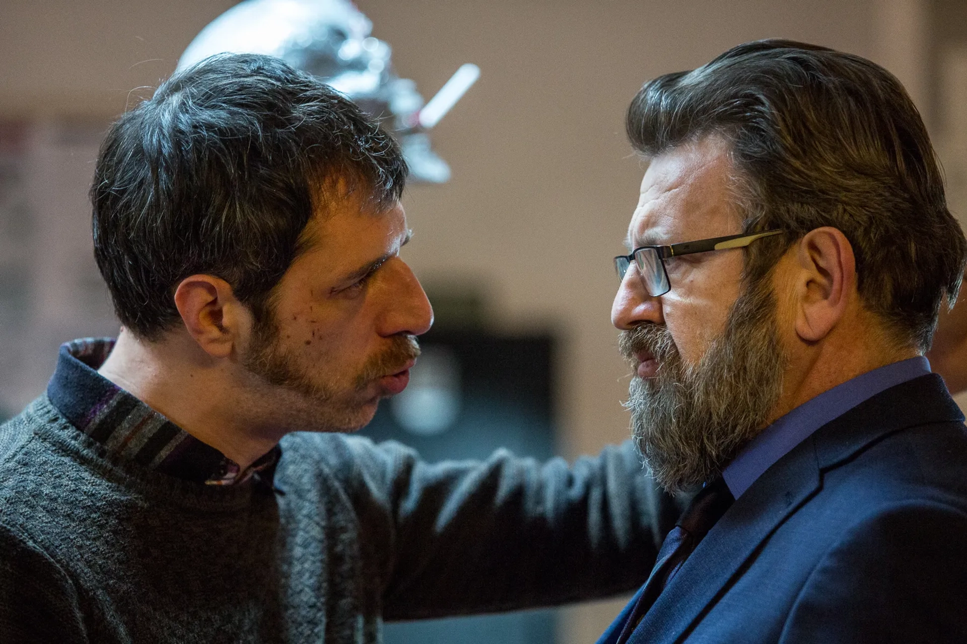 Adrian Titieni and Laurentiu Bãnescu in Umbre: Episode #3.6 (2019)