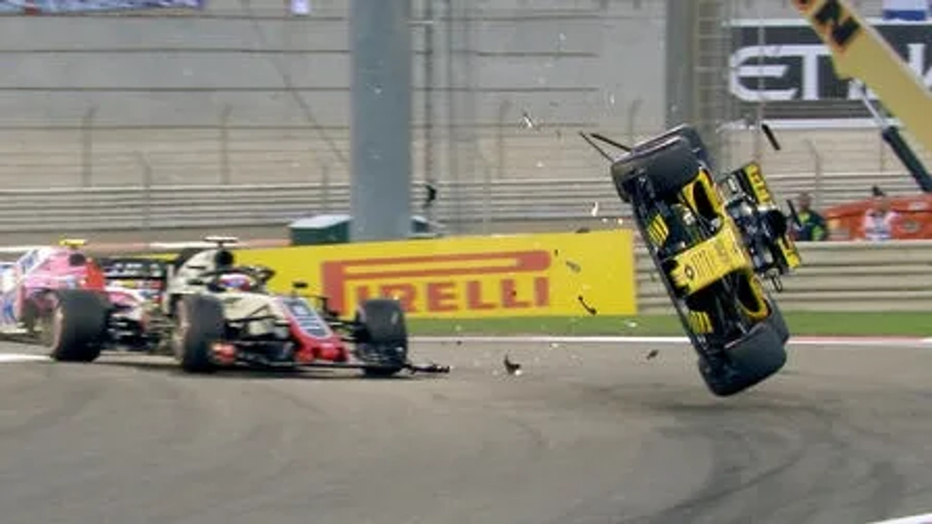 Romain Grosjean and Nico Hülkenberg in Formula 1: Drive to Survive (2019)